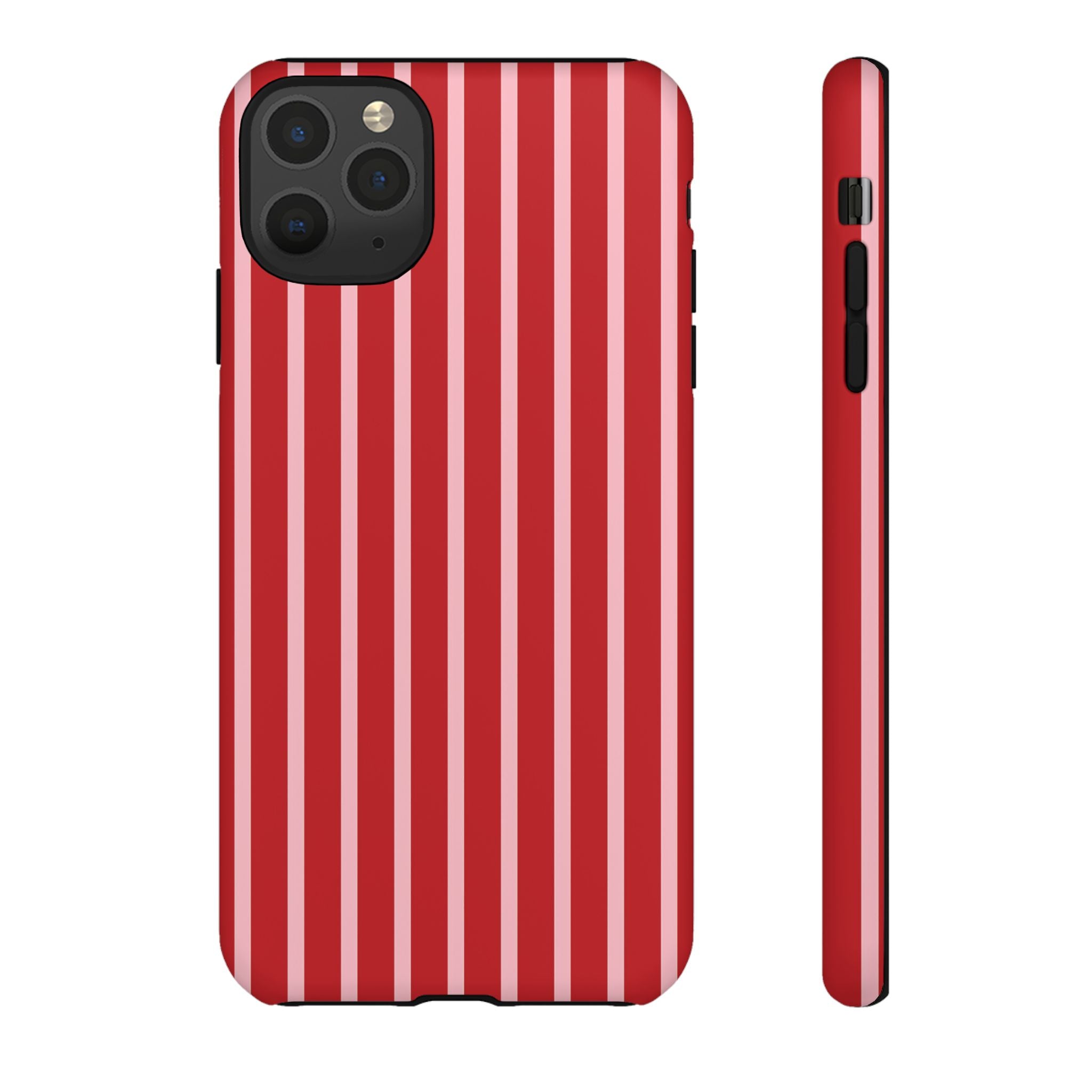 Raspberry Stripe | iPhone Case