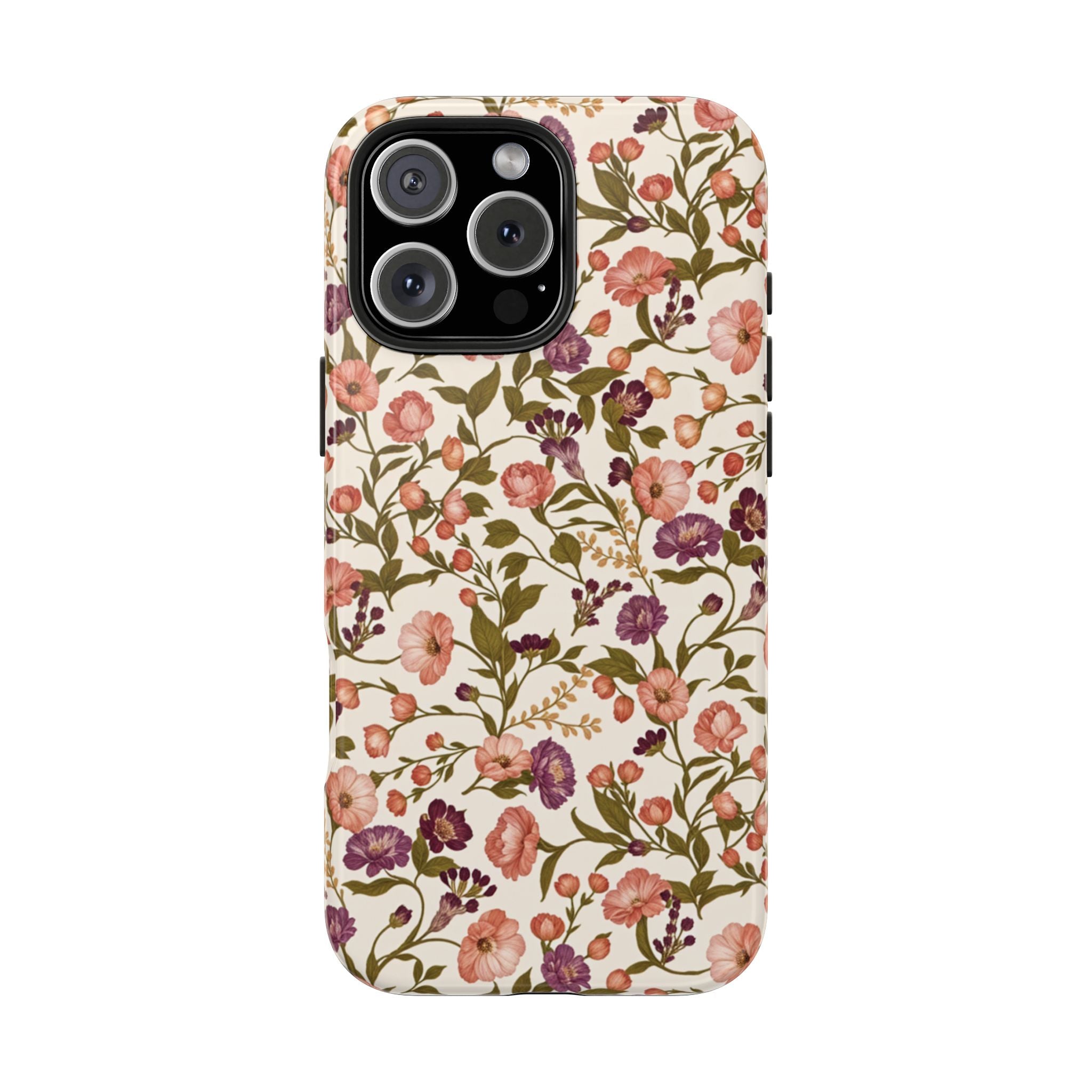 Flowering Vines Boho Floral iPhone Case