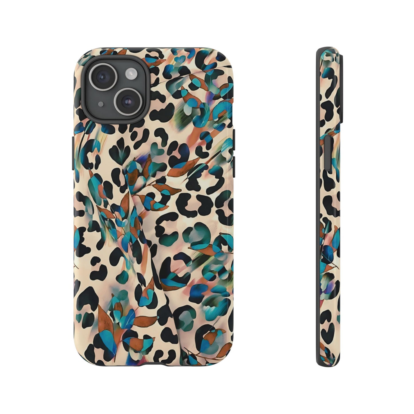 Coque iPhone à imprimé léopard aquarelle | Dreamy Leopard