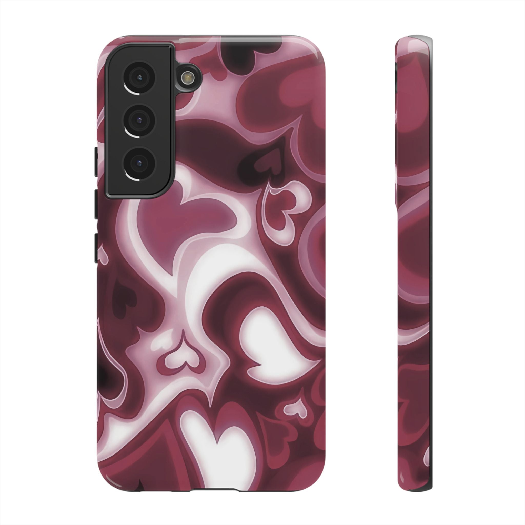 Dreamy Hearts Retro Hearts Galaxy Case