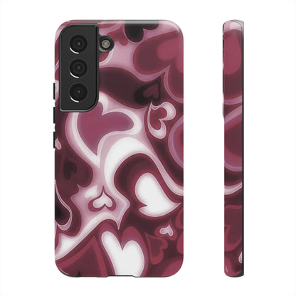 Dreamy Hearts | Retro Hearts Galaxy Case