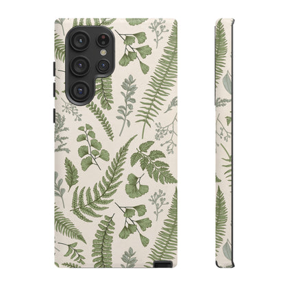 Vintage Botanical | Green Botanical Illustration Case