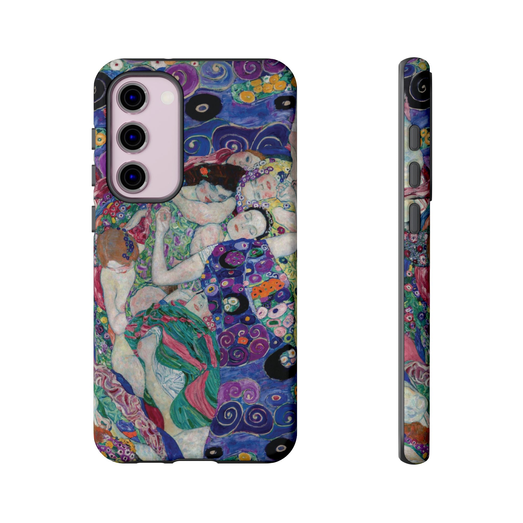 The Maiden Klimt Collage Galaxy Case