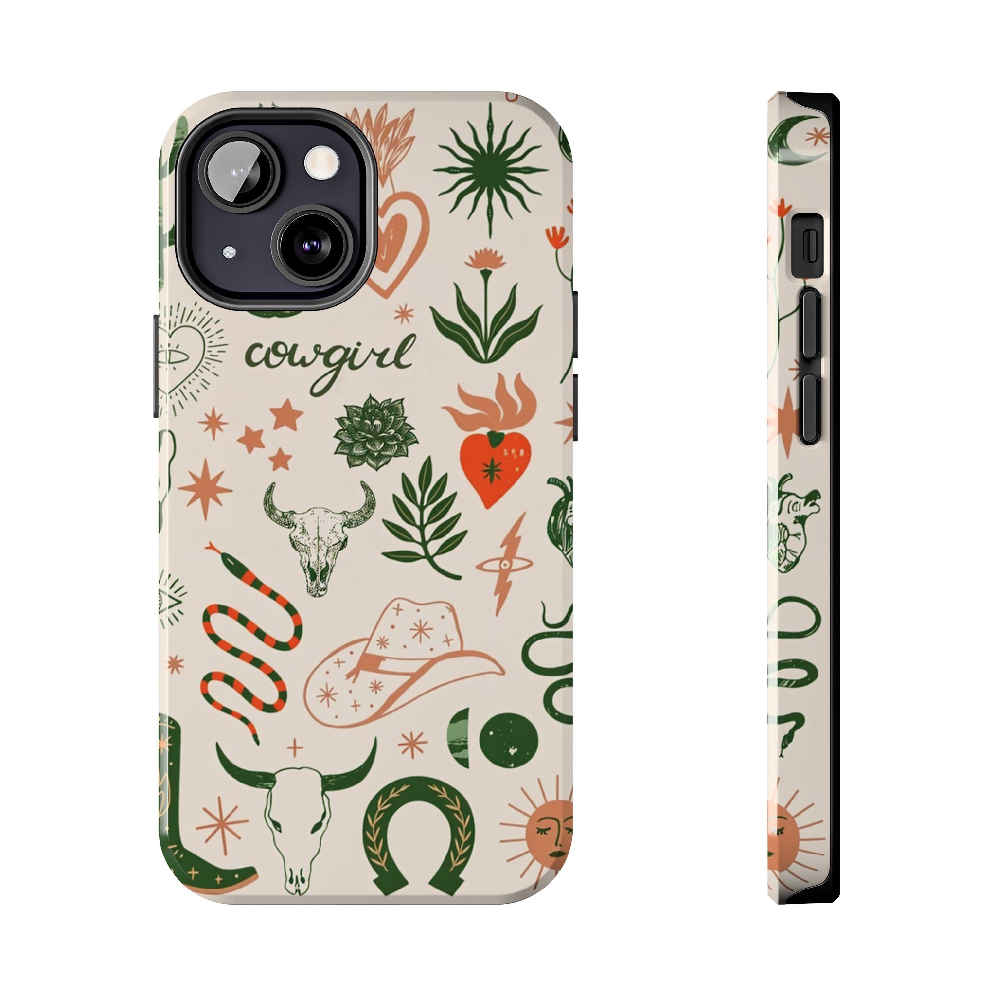 Cowgirl Canyon Western iPhone Case