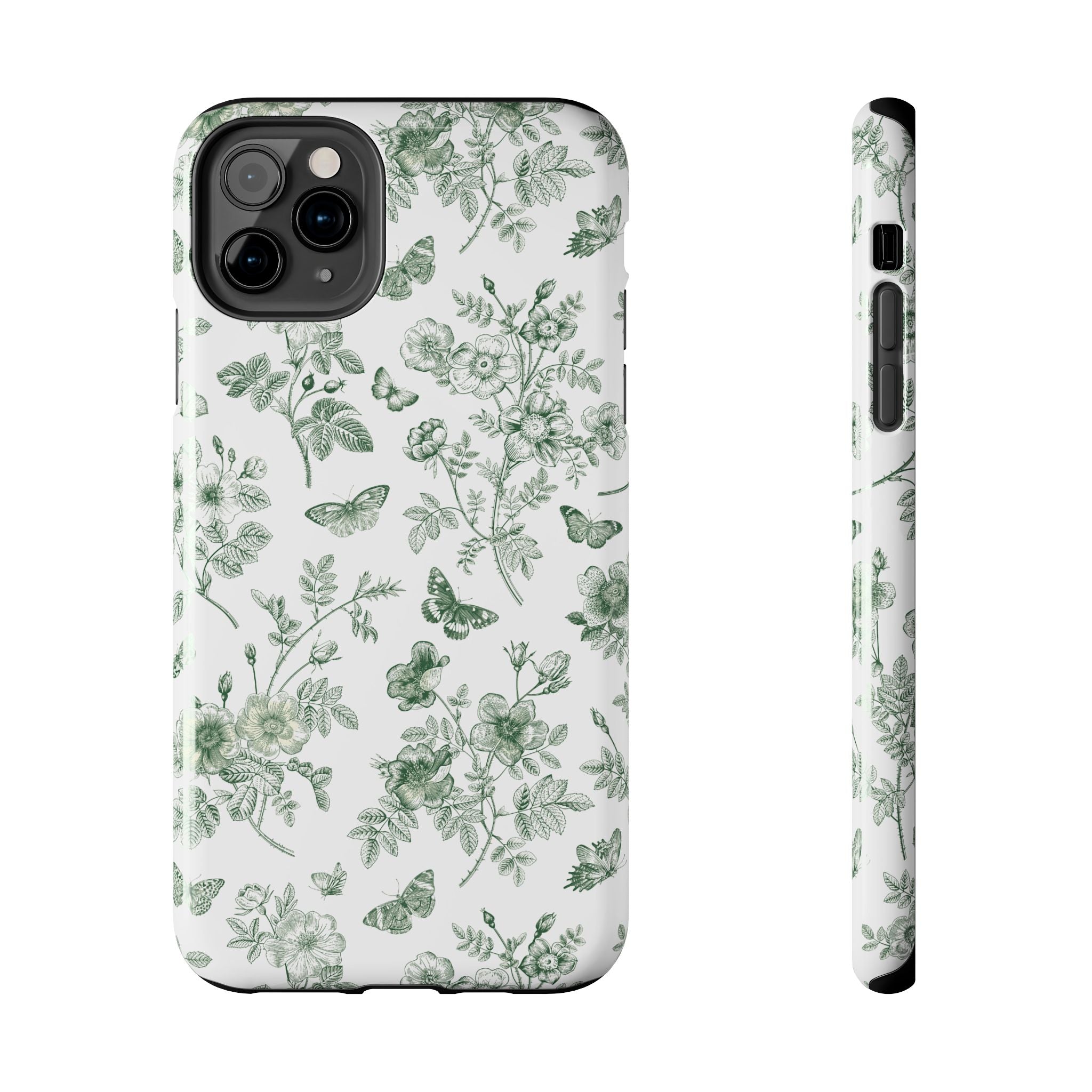 Butterfly Garden Floral iPhone Case