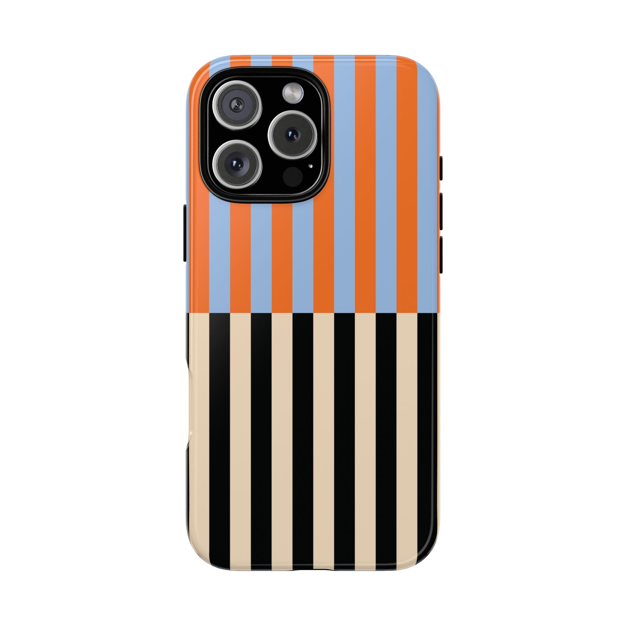 Colorblock Stripe iPhone Case