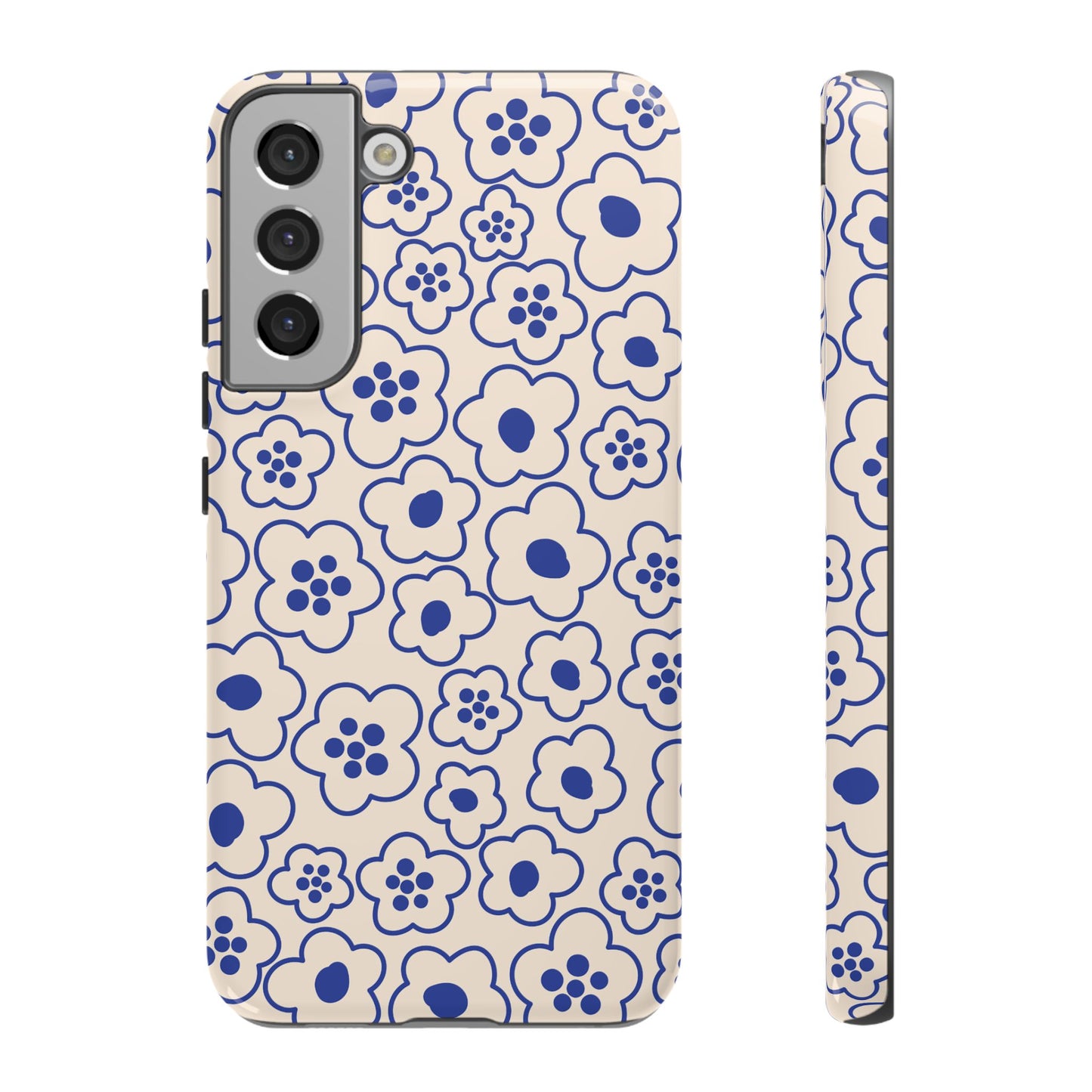 Blossom | Blue Retro Flower Case