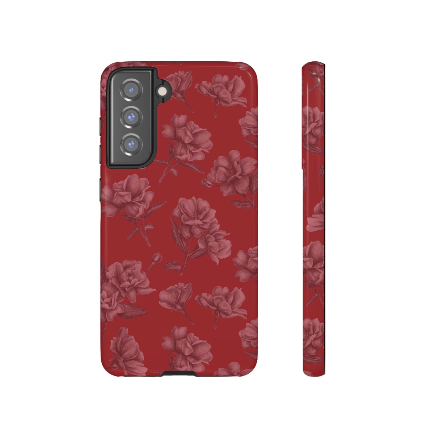 Roses Are Red | Red Floral Case