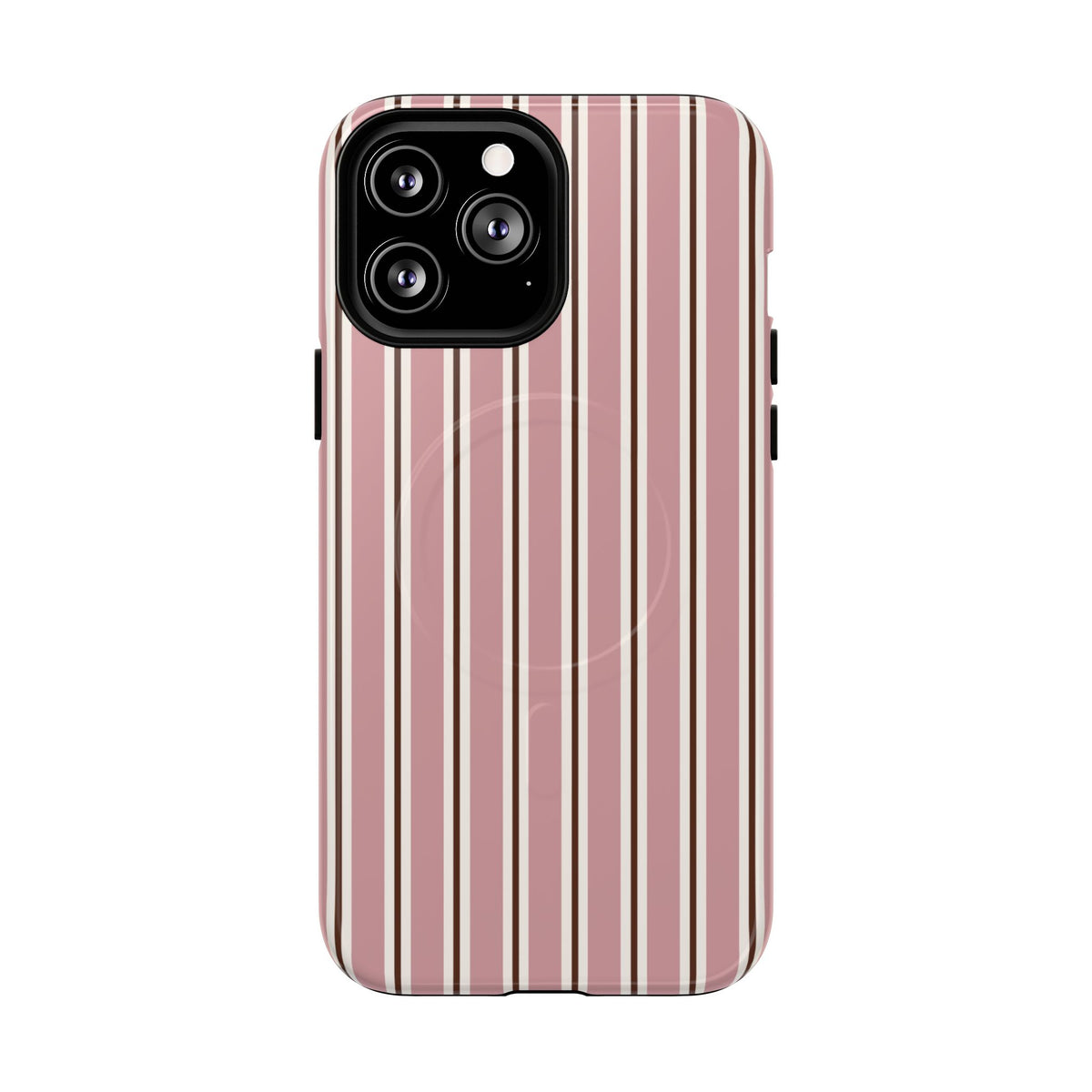 Pink on Repeat | Blush Stripe MagSafe Case