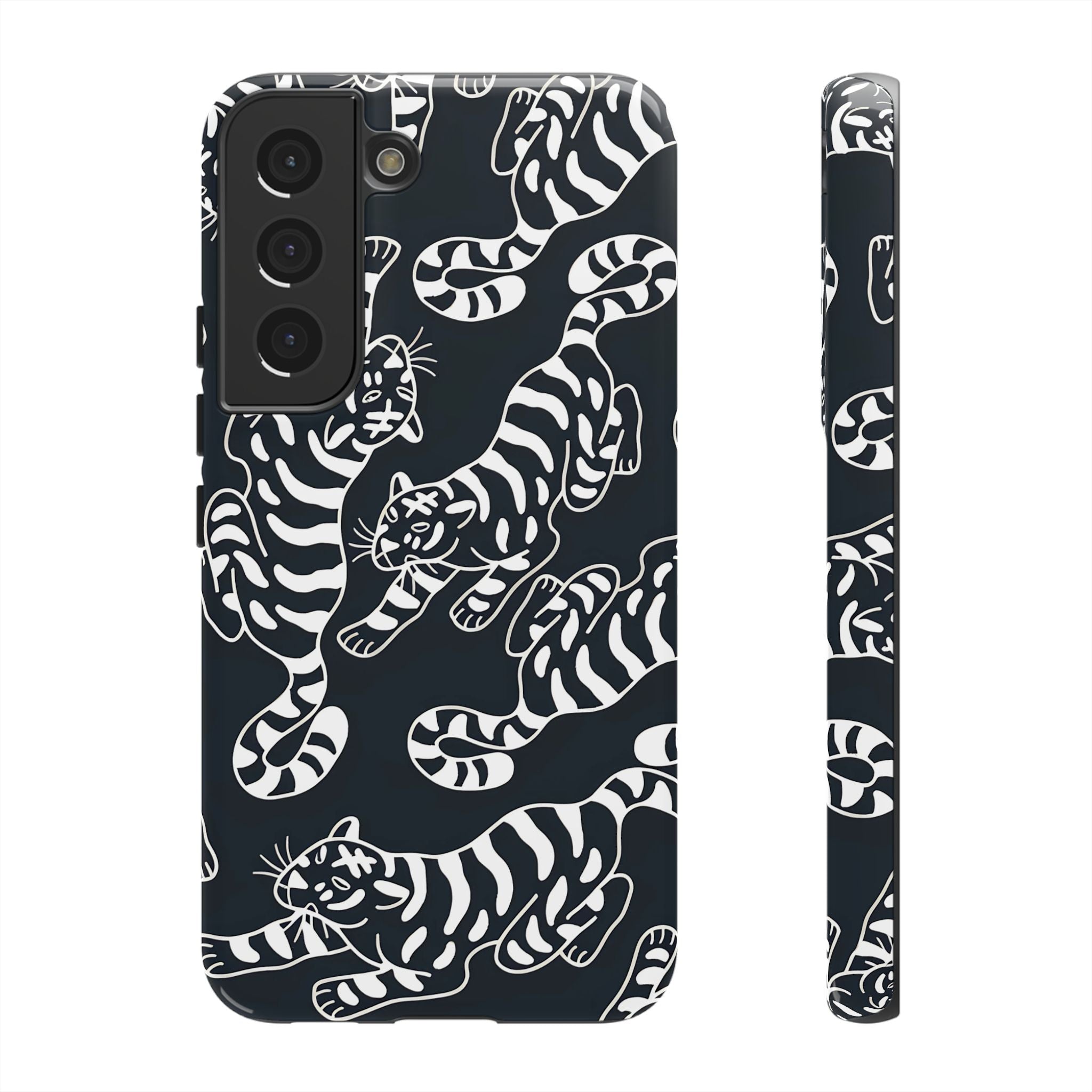 Tiger Tale White Tiger Galaxy Case
