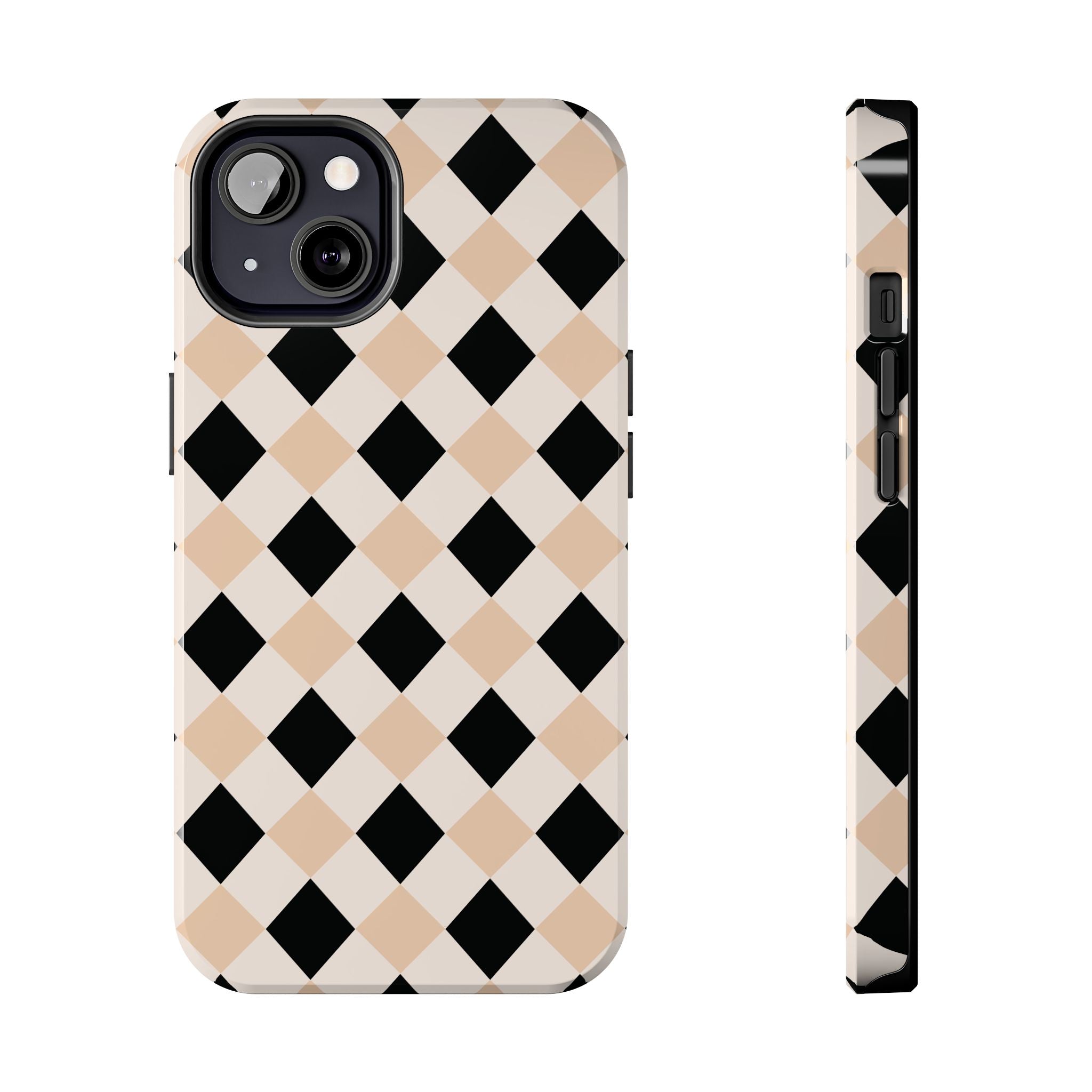 In Check Checkered iPhone Case