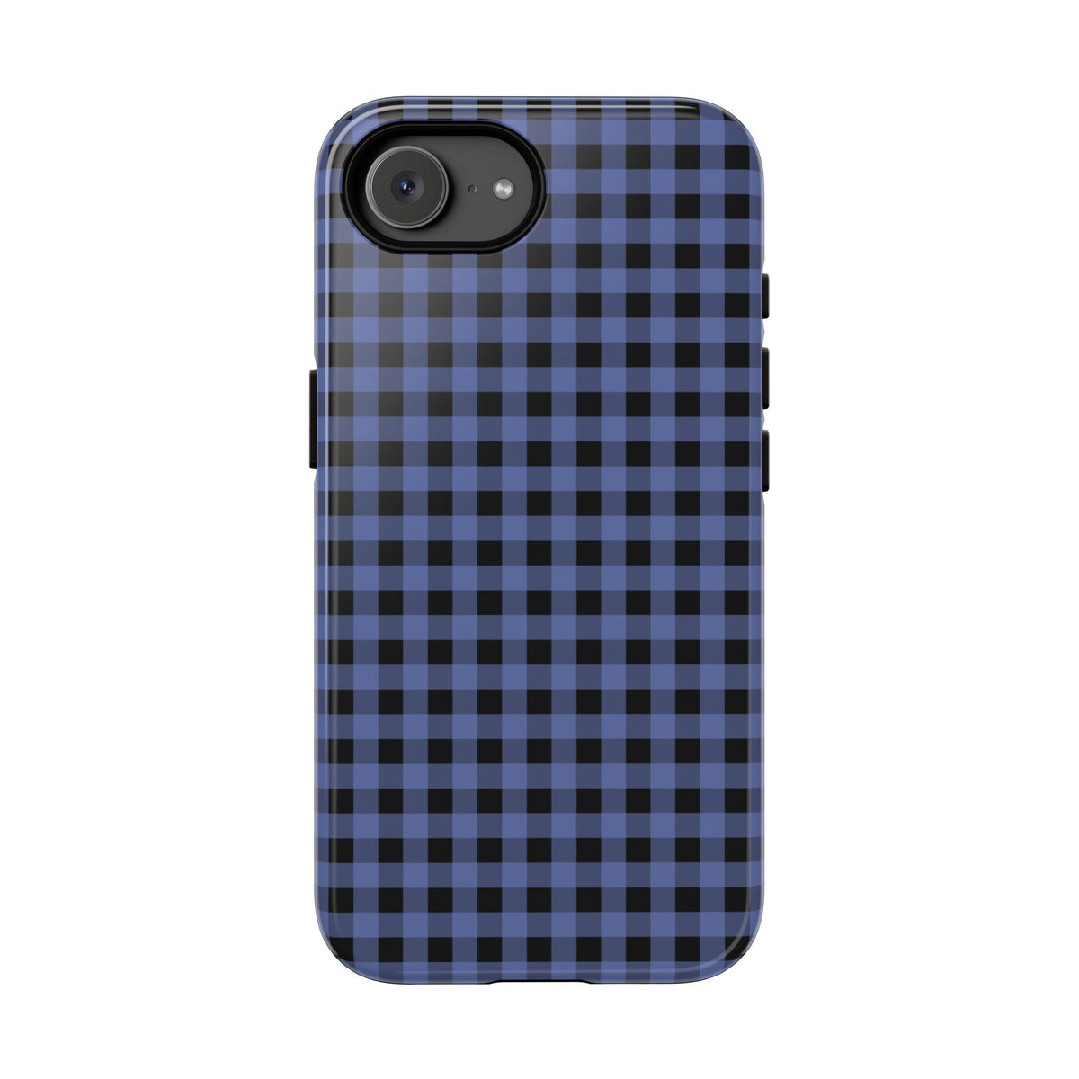 Blueberry Jam | Blue Gingham iPhone Case
