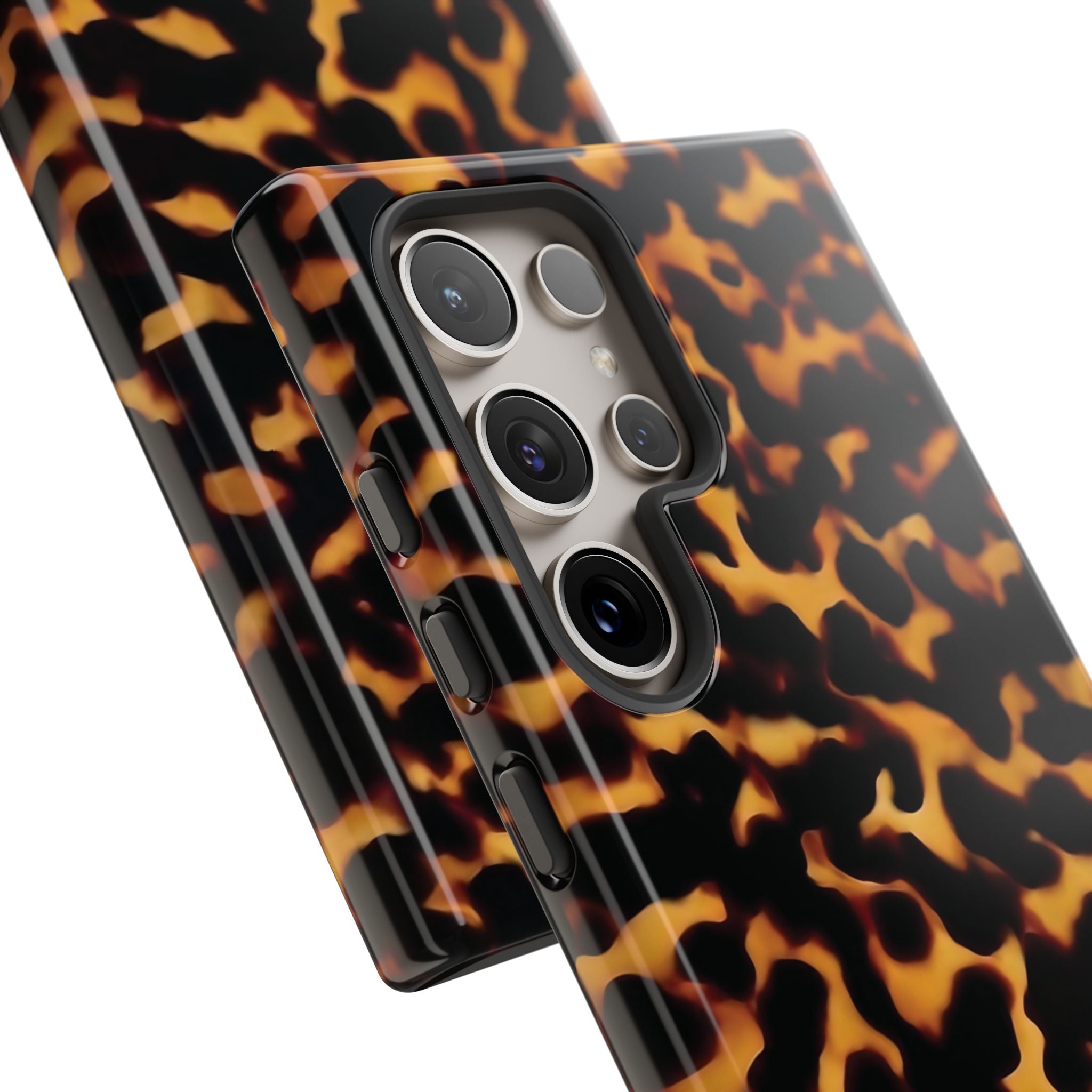 Tortie Tortoiseshell Print Galaxy Case