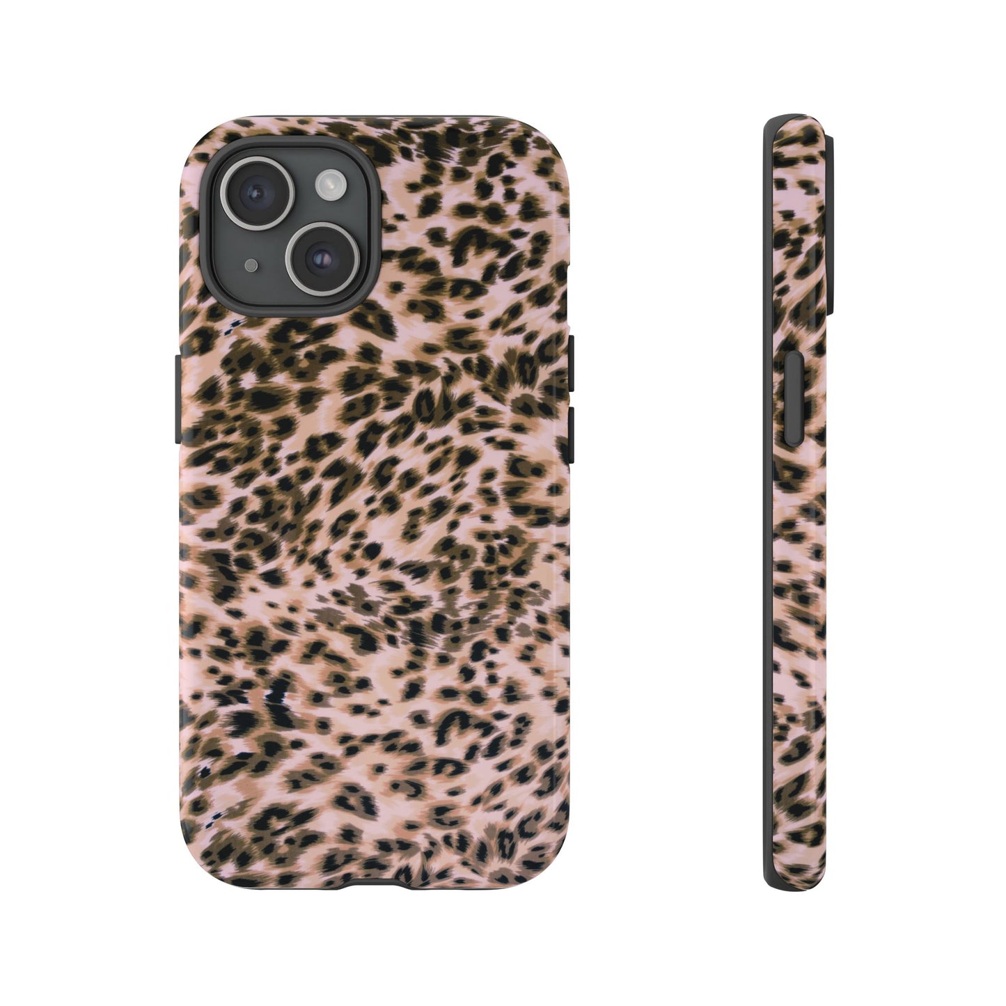 Flirt | Blush Leopard Print iPhone Case