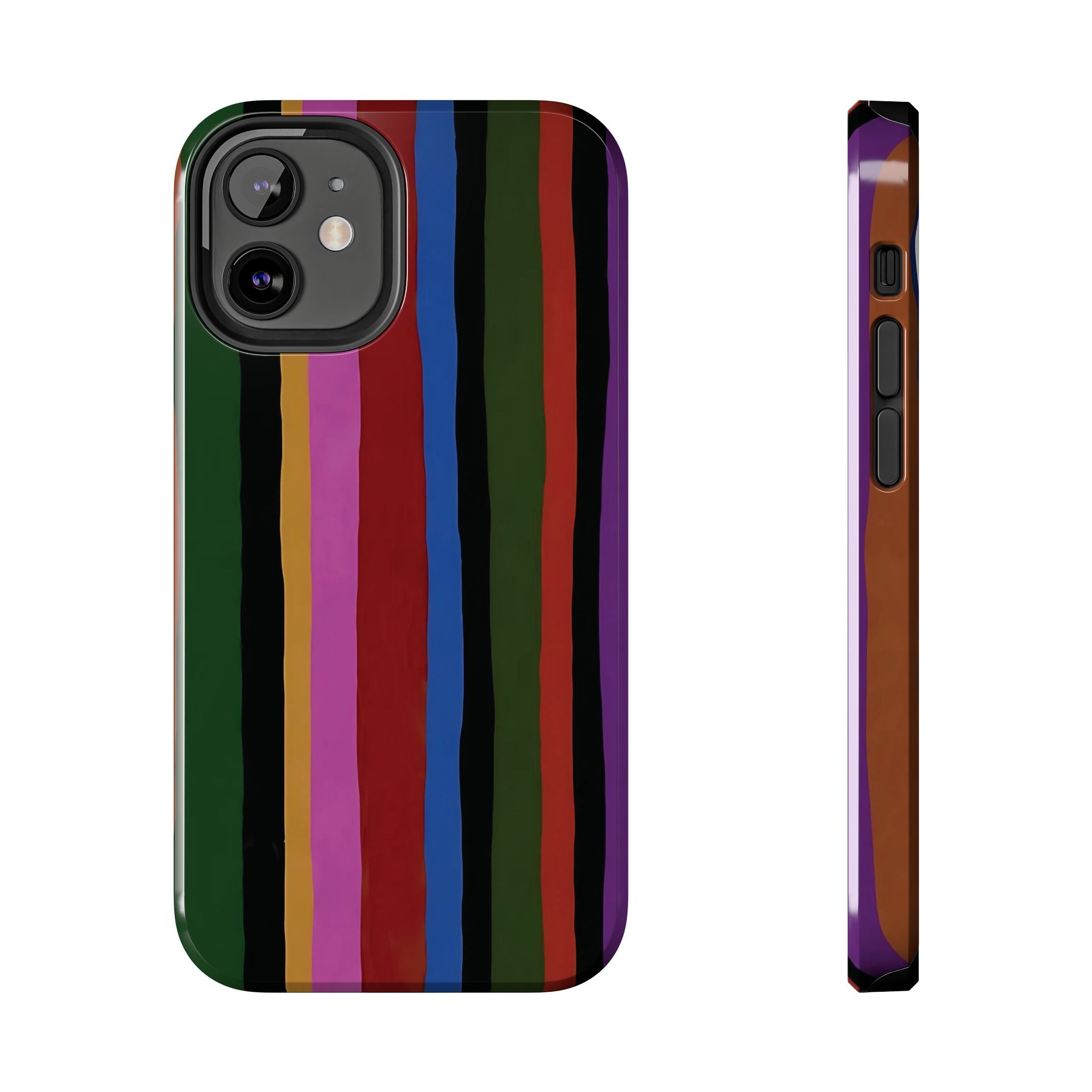 Painted Stripes iPhone Case
