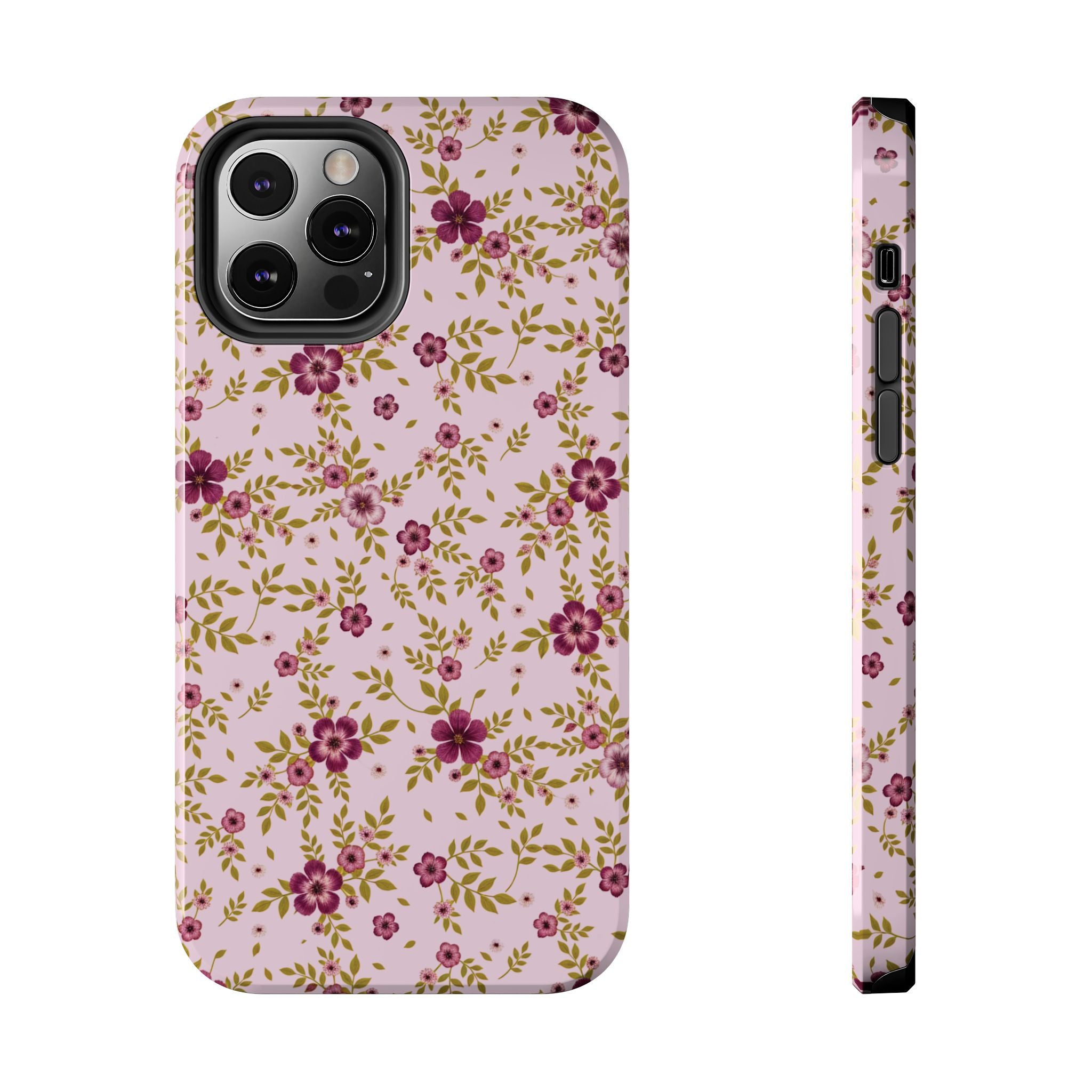 Lilac Petals Purple Floral iPhone Case