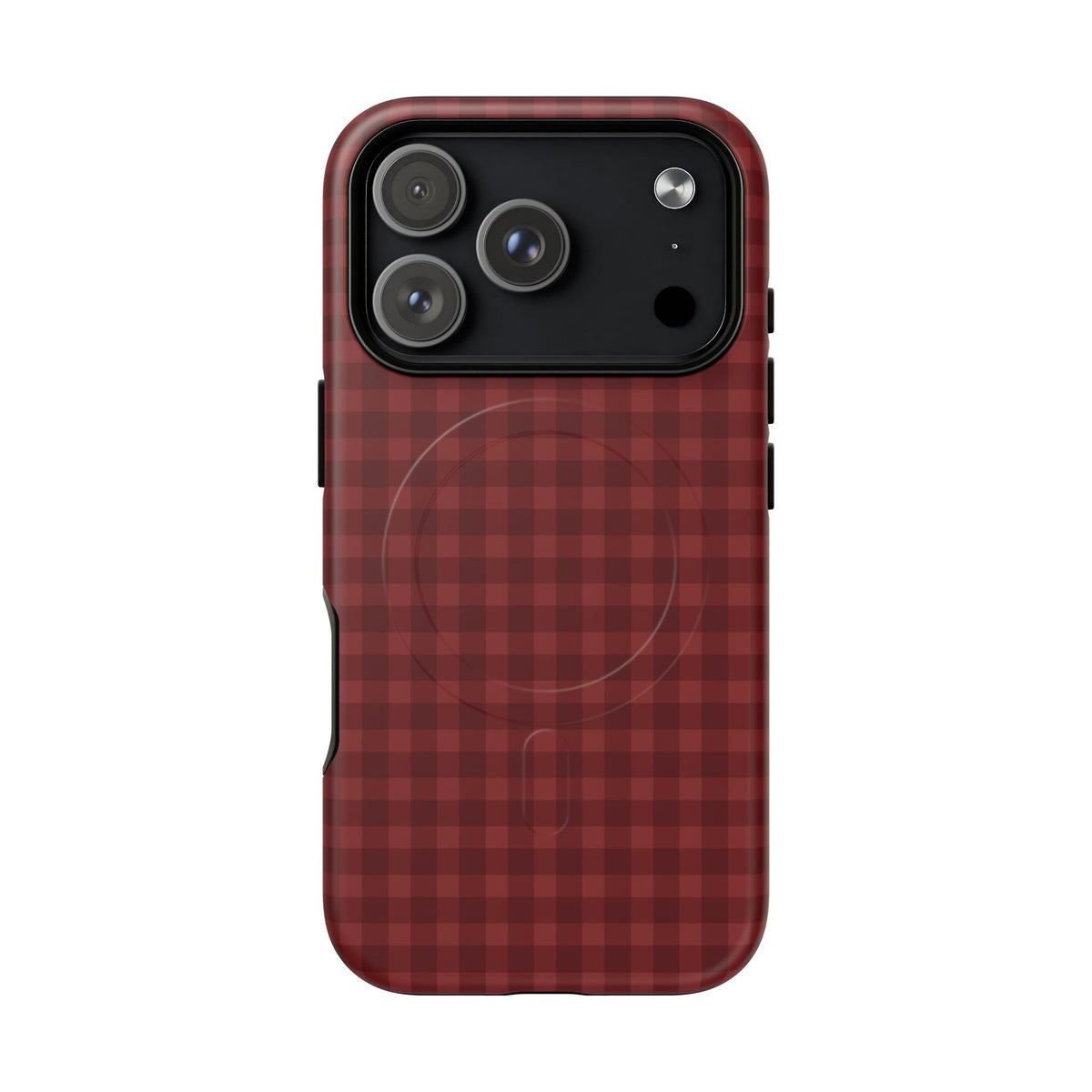 Bad Romance | Red Gingham MagSafe Case