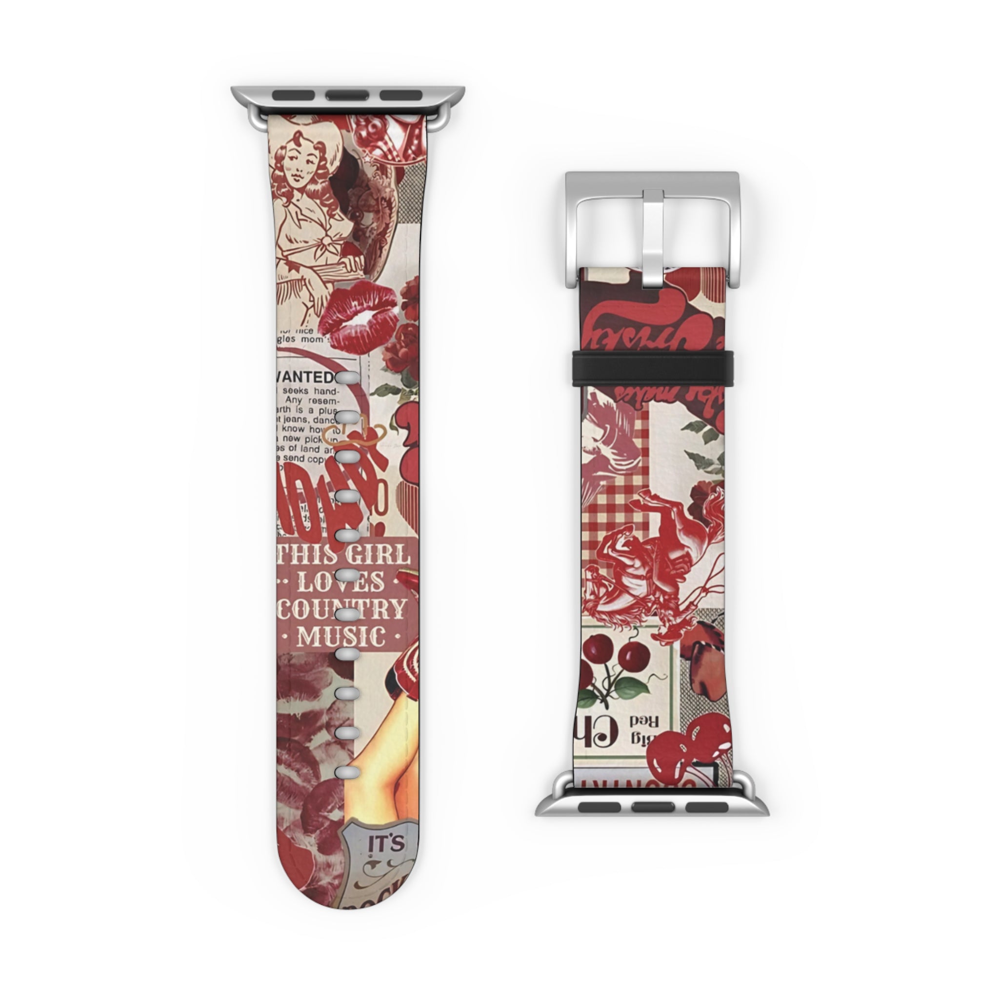Cowgirl Collage Apple Watch Band