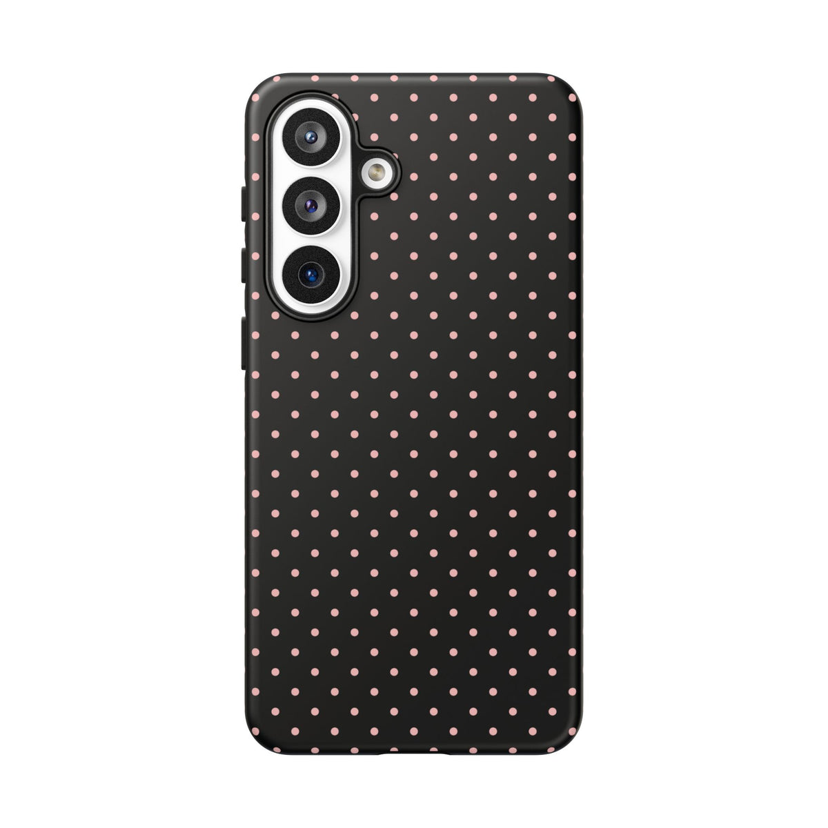 Polka Flirt | Pink & Black Polka Dot Galaxy Case