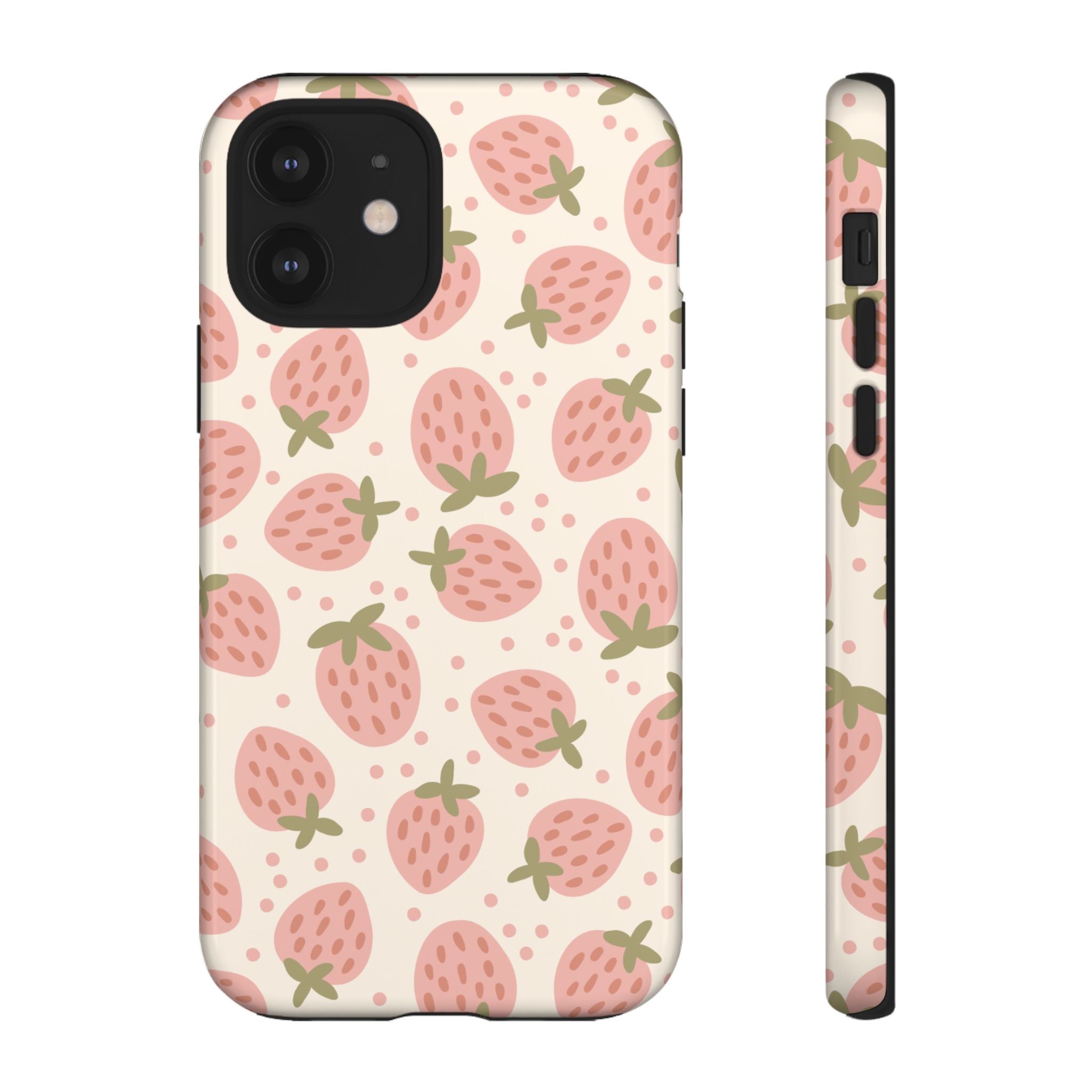 Strawberry Cream iPhone Case