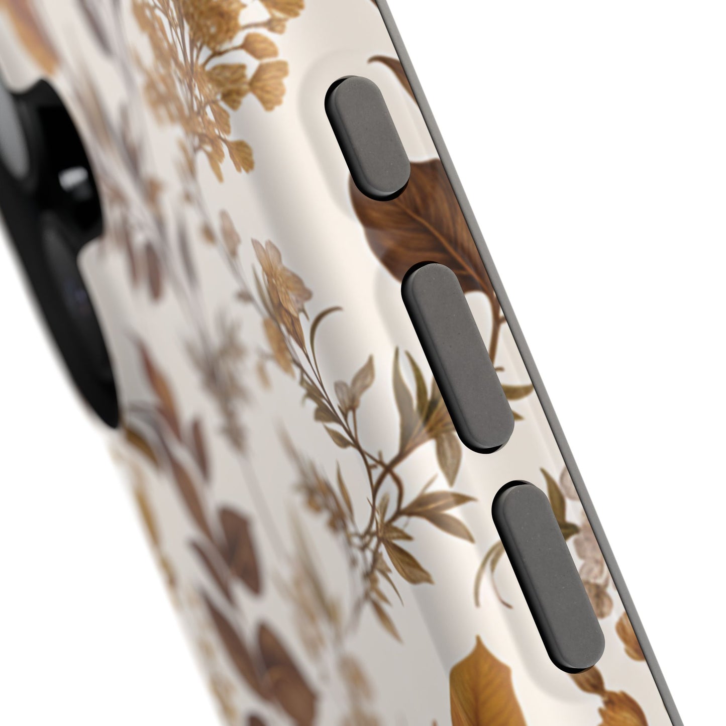 Autumn Botanical | Brown Floral MagSafe Case