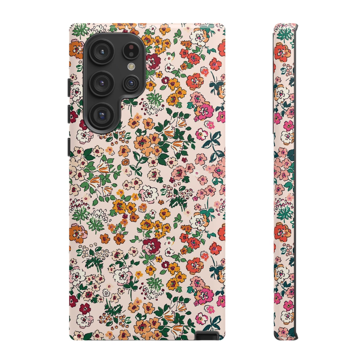 Estuche floral Galaxy con diseño de primavera 