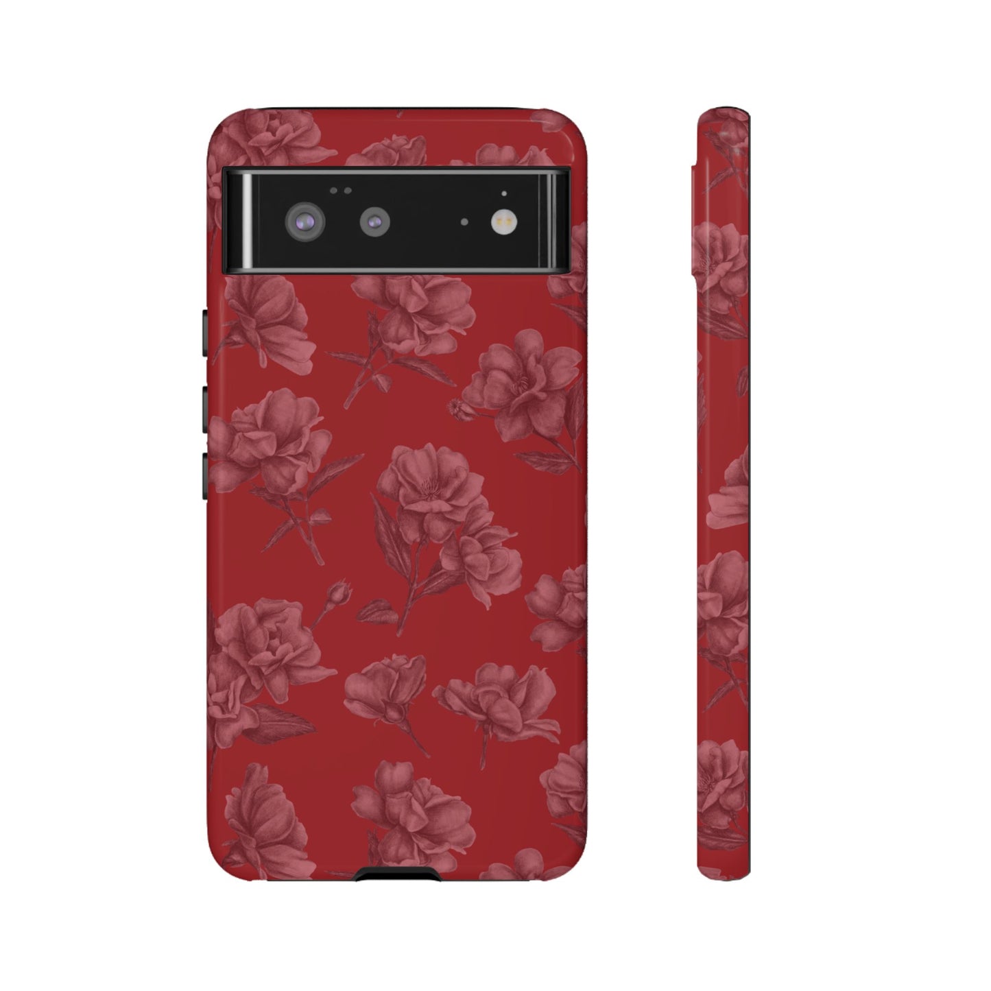 Roses Are Red | Red Floral Case