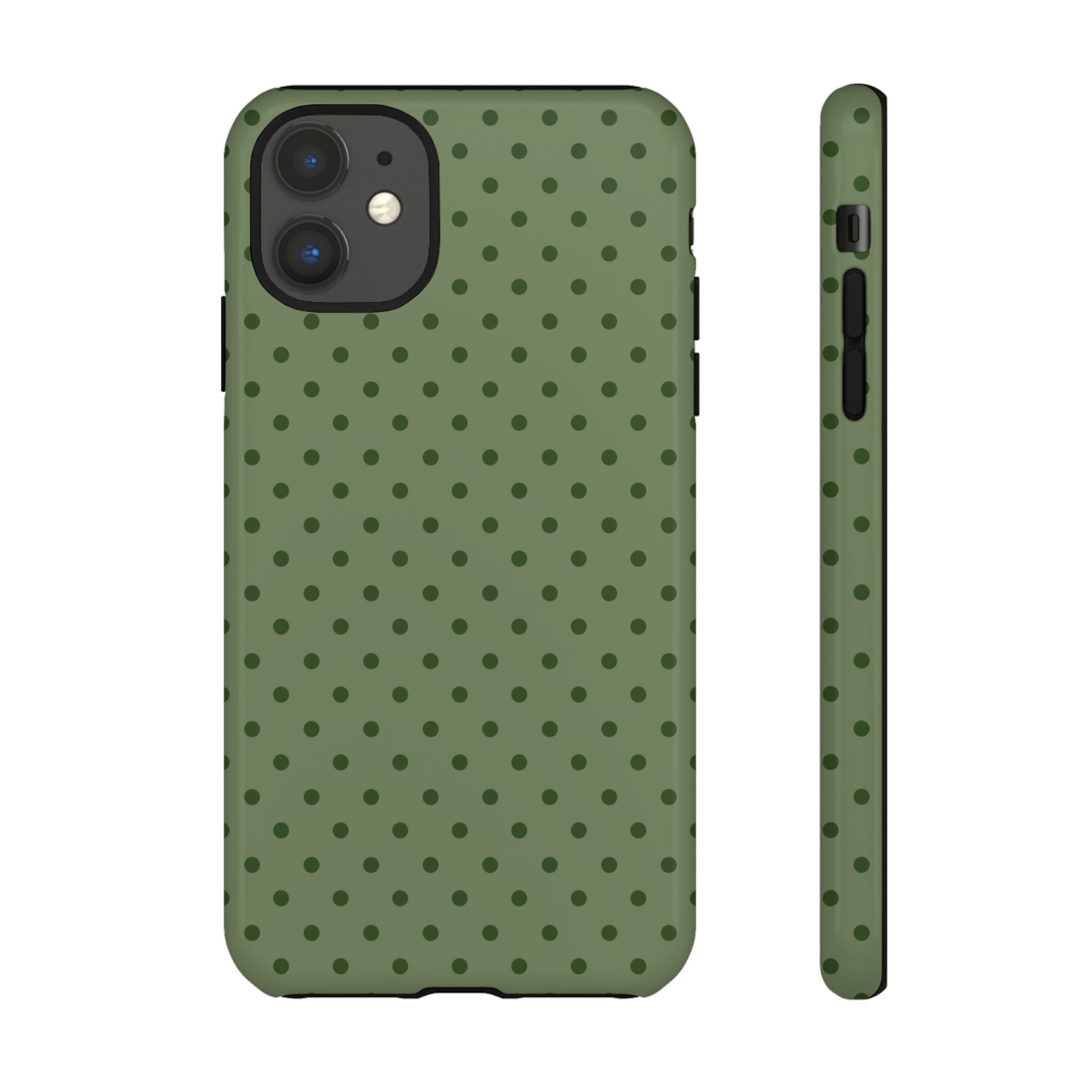 Olive Dot | iPhone Case
