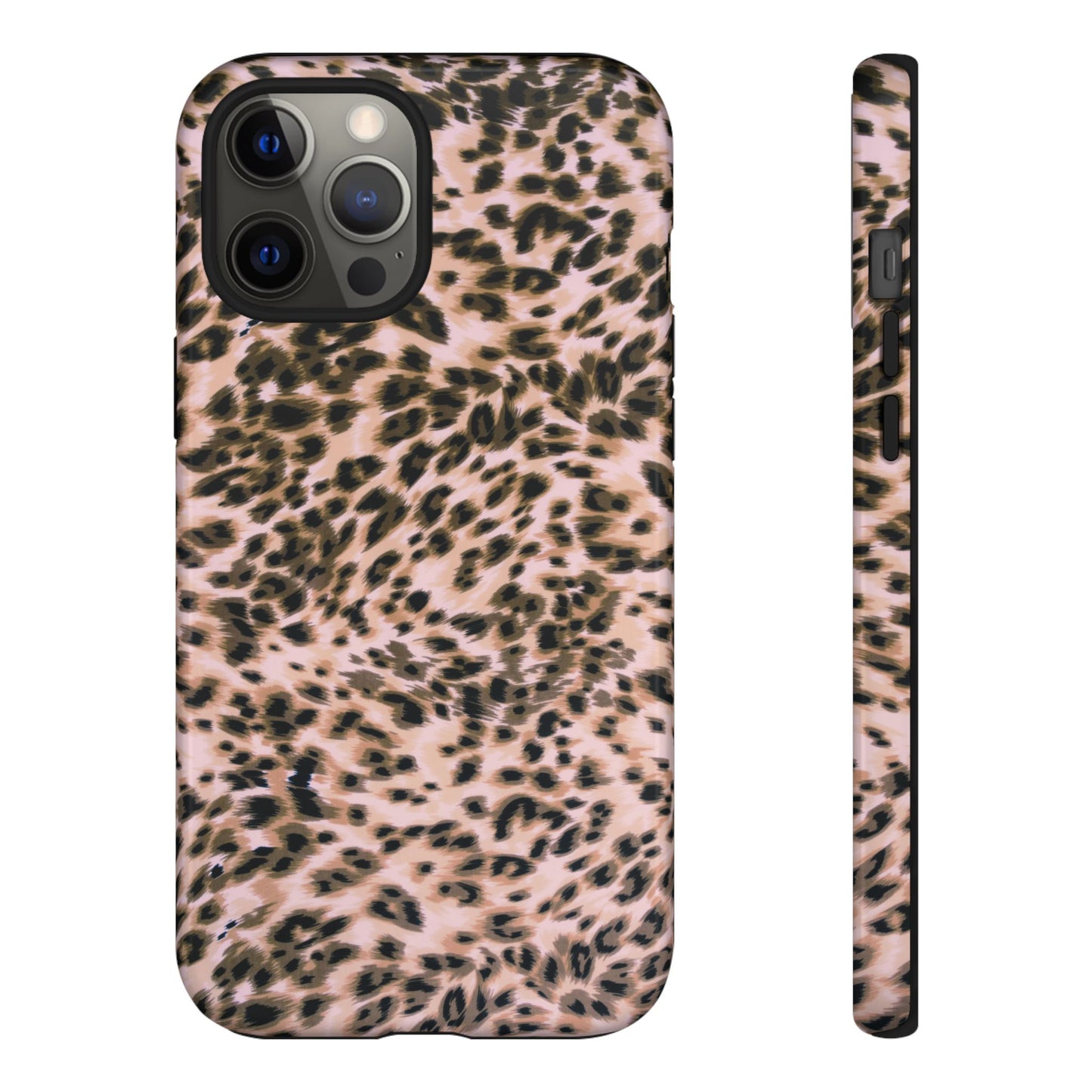 Flirt | Blush Leopard Print iPhone Case