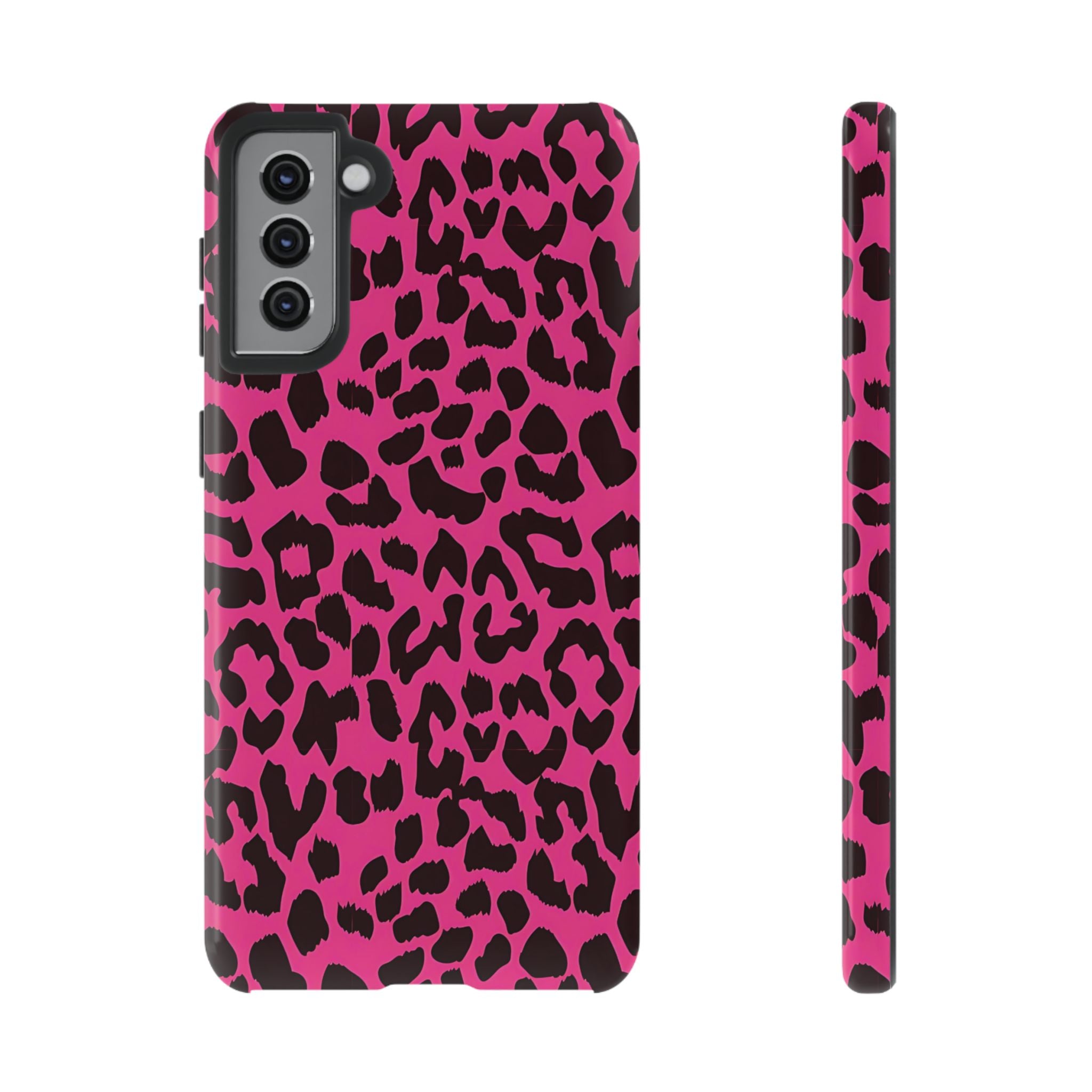 Catwalk Pink Leopard Galaxy Case
