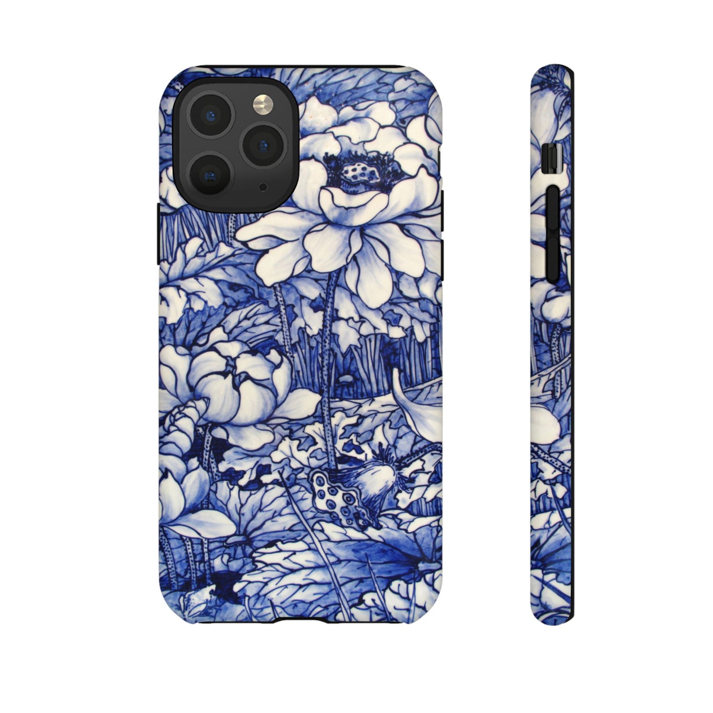 Delft Blue | Dutch Pottery Floral Print Case