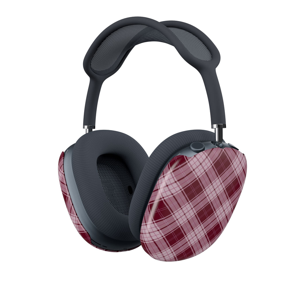 Berry Cute | Plaid AirPods Max Case