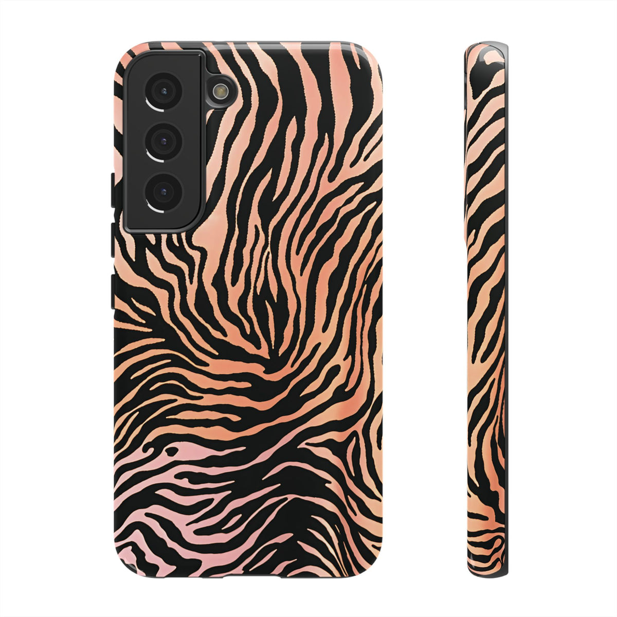 Wild Flirt | Pink Tiger Print Galaxy Case