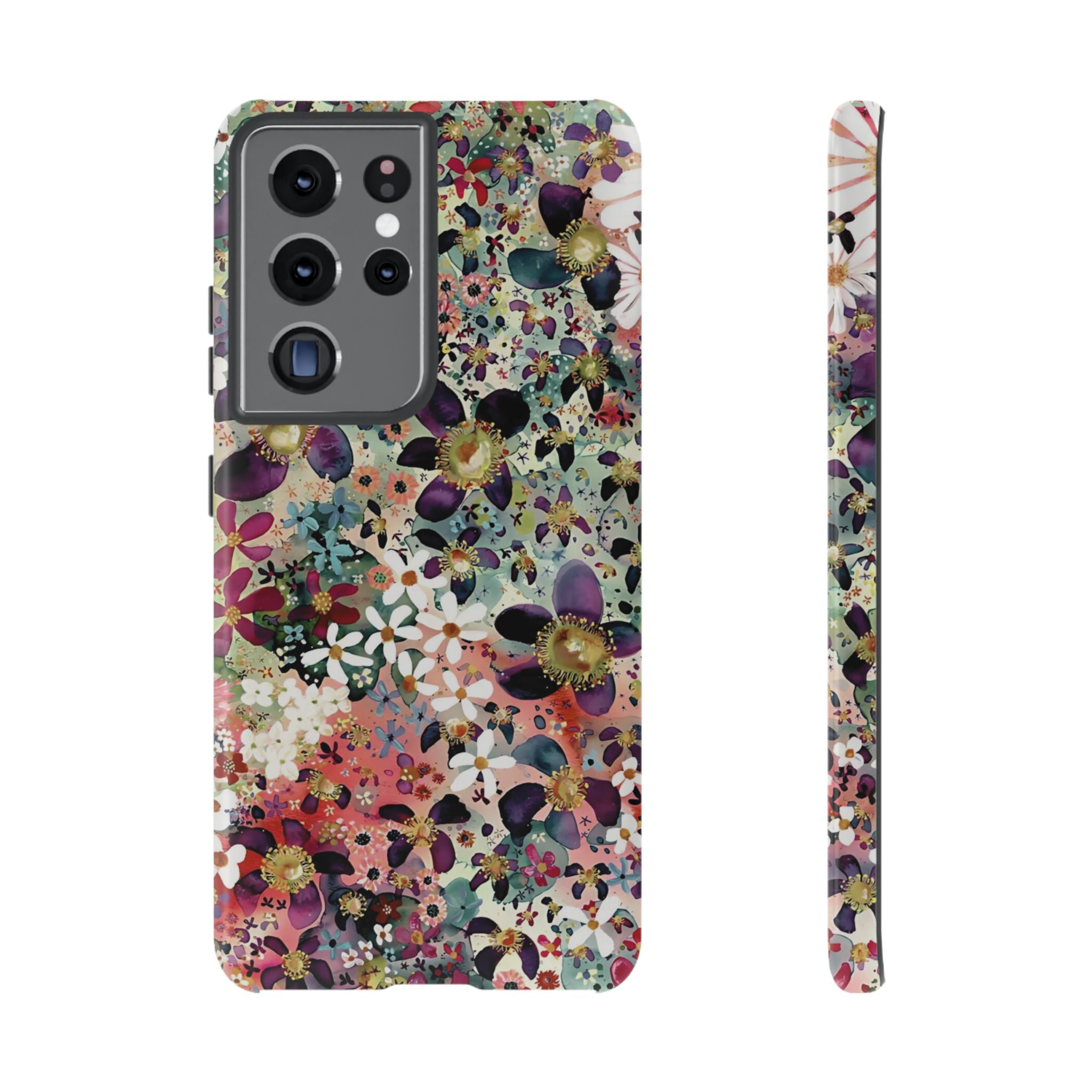 Flower Bomb Floral Galaxy Case