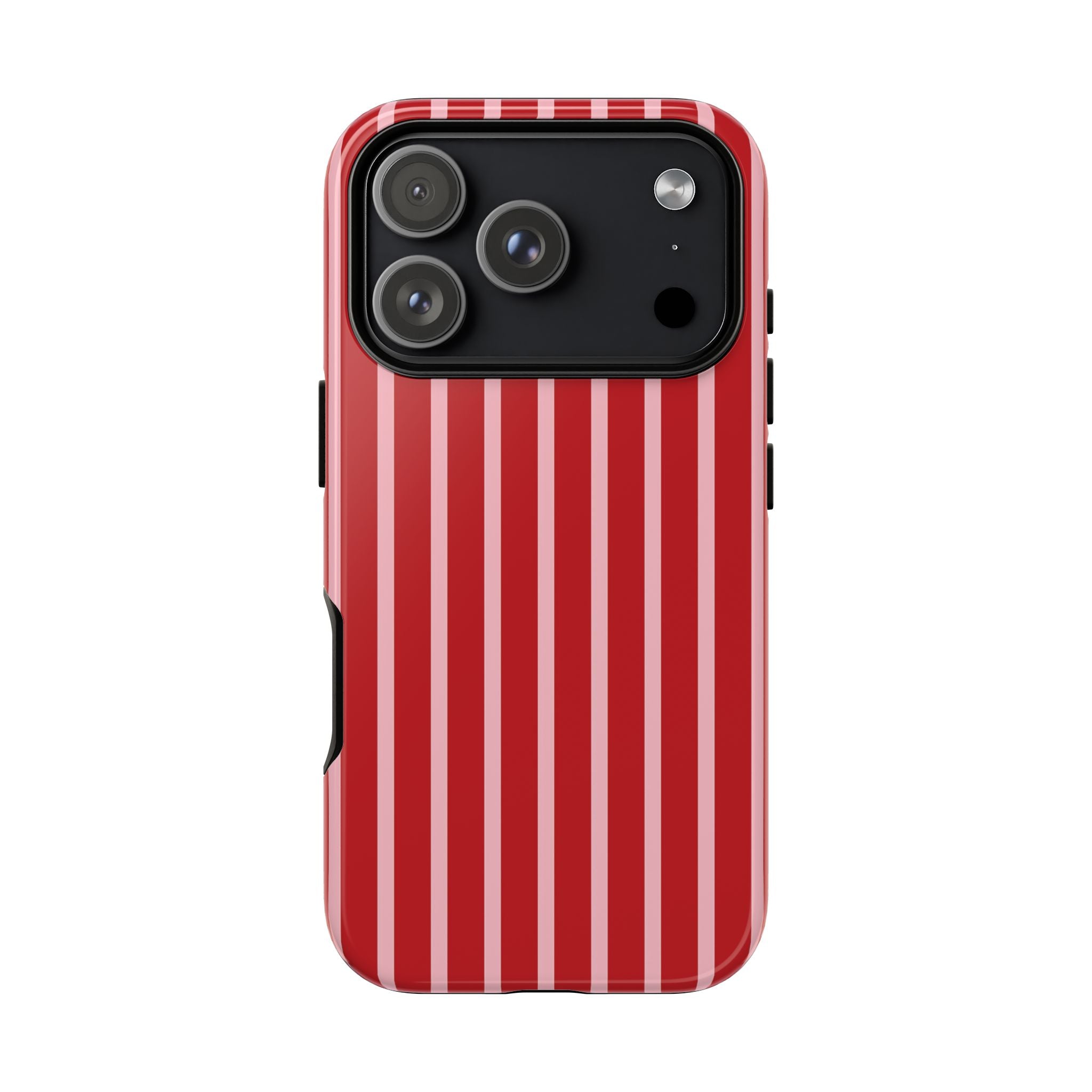 Raspberry Stripe | iPhone Case