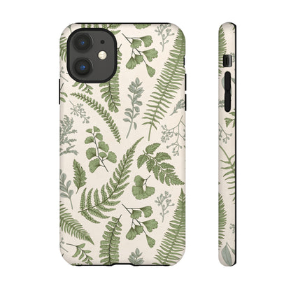 Vintage Botanical | Green Botanical Illustration Case