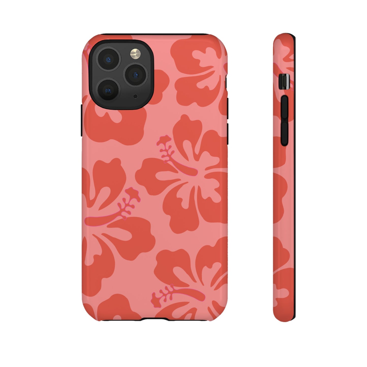 Island Life | Orange Hibiscus Floral Case