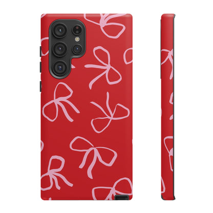 Ribbons & Bows | Red Coquette Case