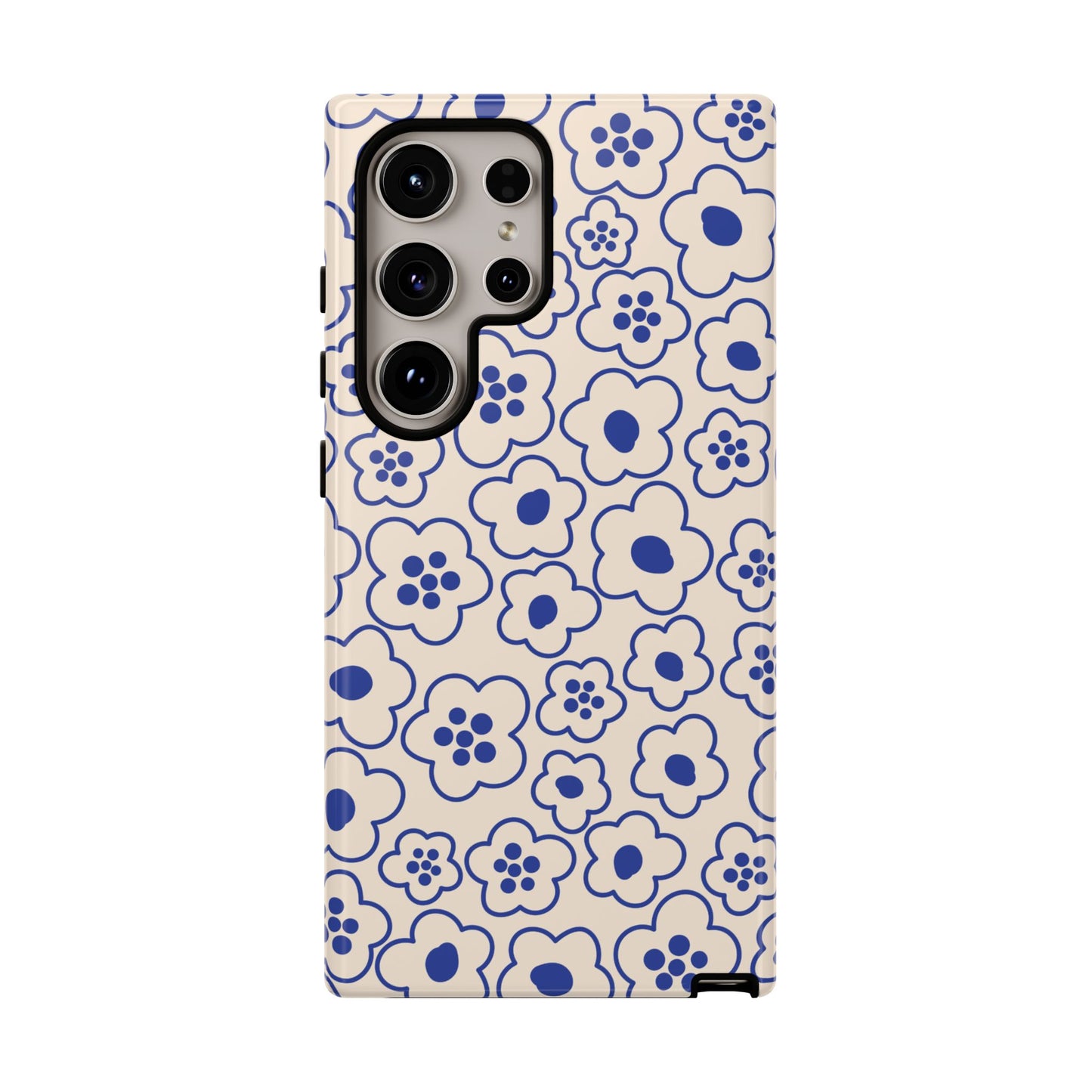 Blossom | Blue Retro Flower Case