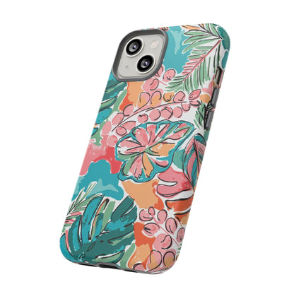 Tropical Botanical | Watercolor Botanical Case