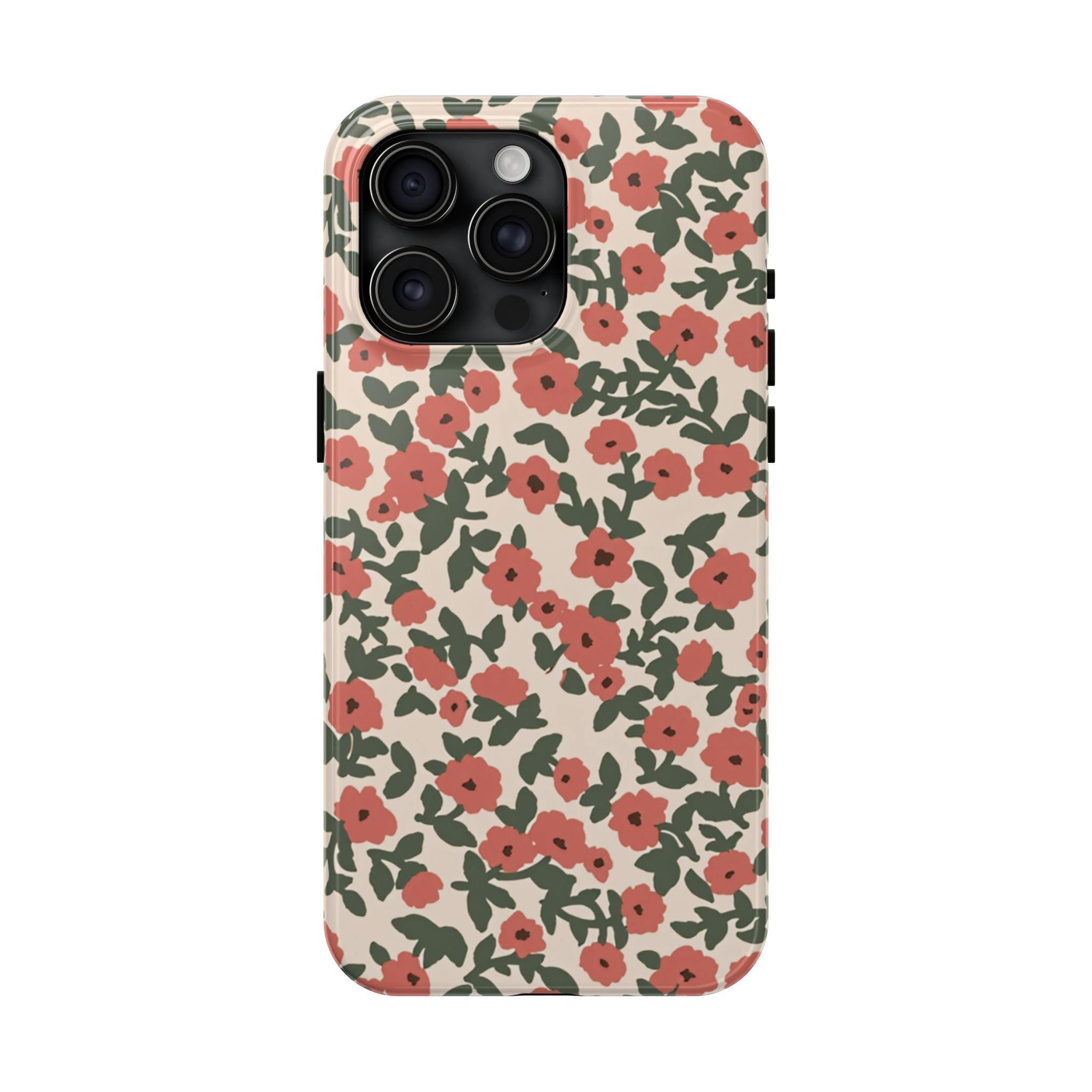 Painted Petals Floral iPhone Case