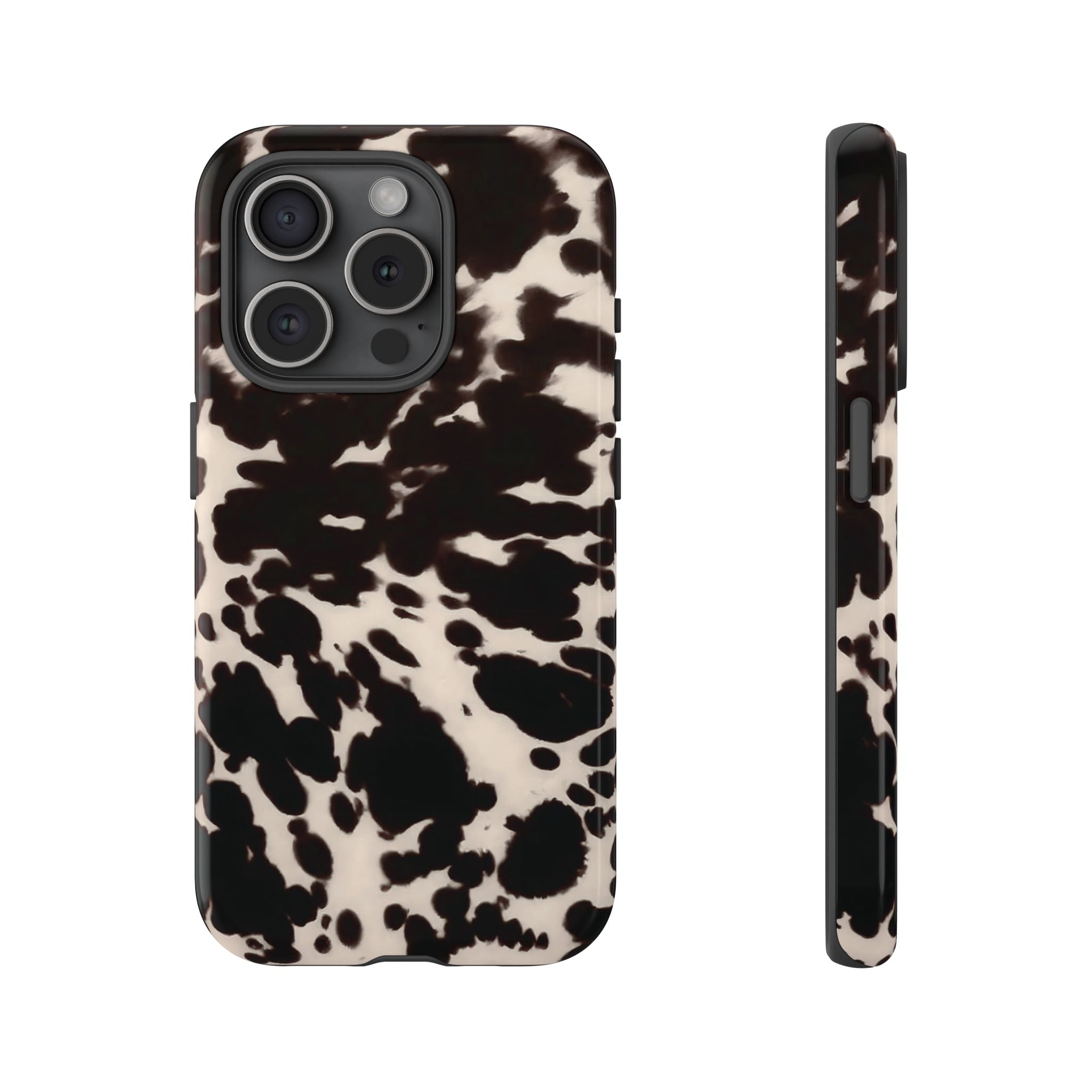 Spotted Cutie | Cow Print iPhone Case