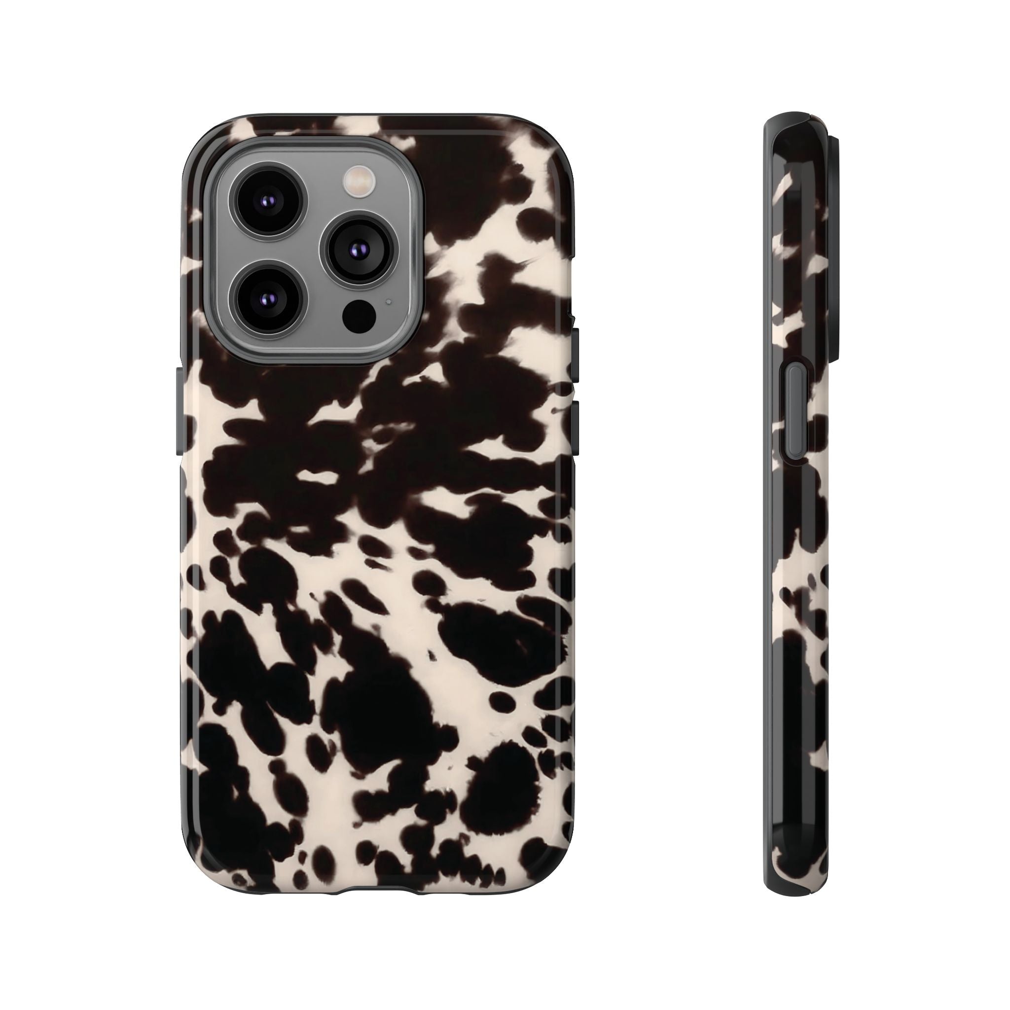 Spotted Cutie | Cow Print iPhone Case