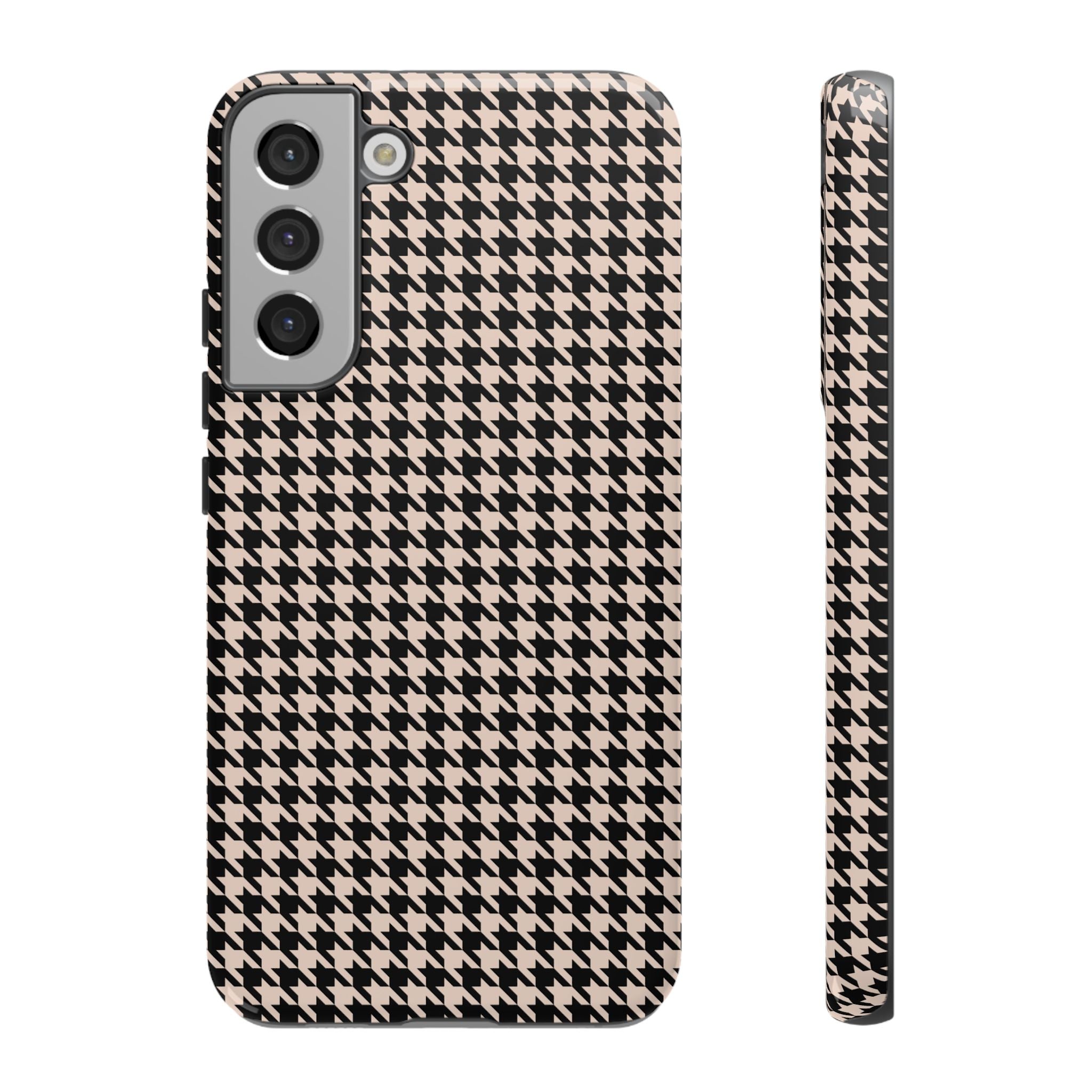 Sorority Girl Houndstooth Galaxy Case
