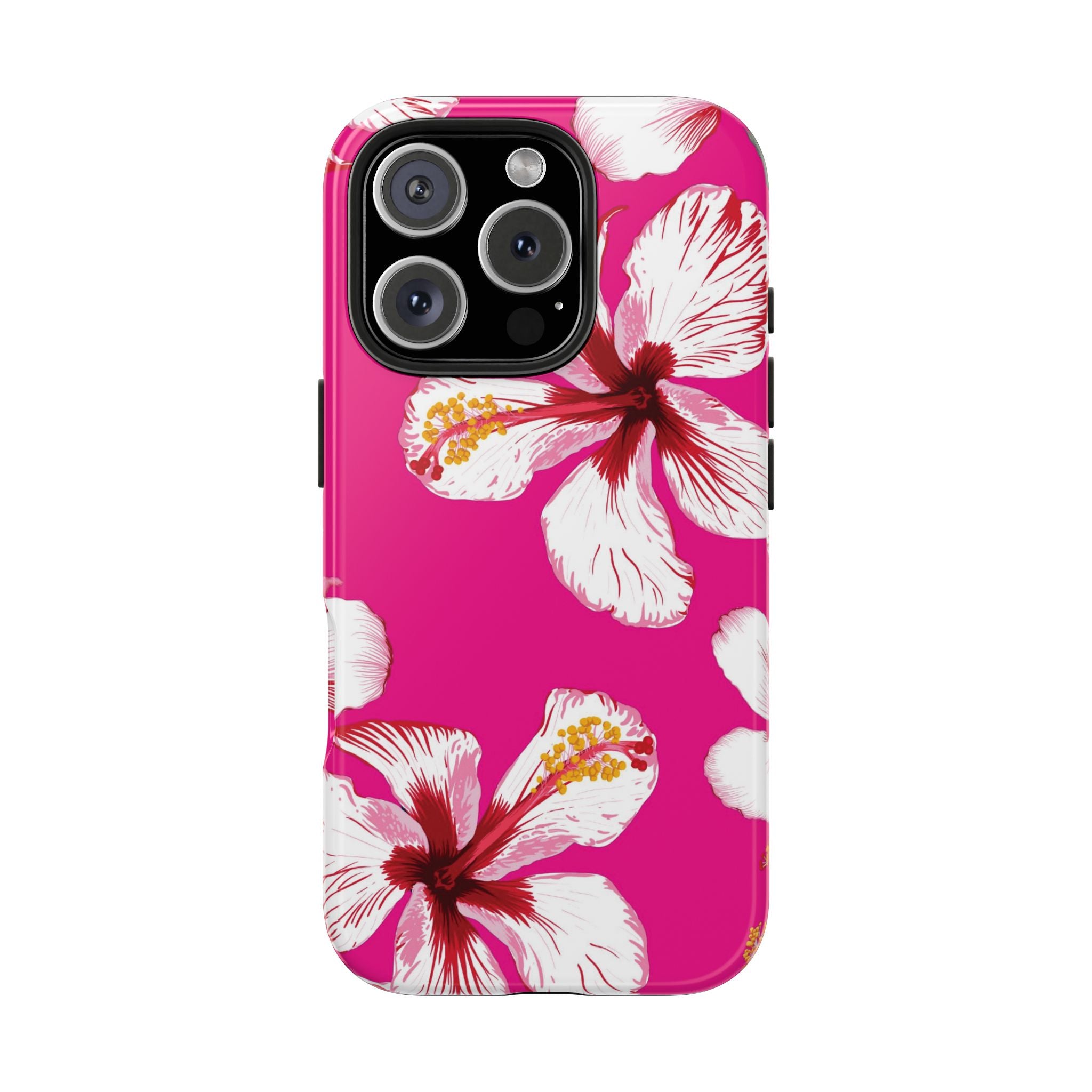 Pink Hibiscus iPhone Case