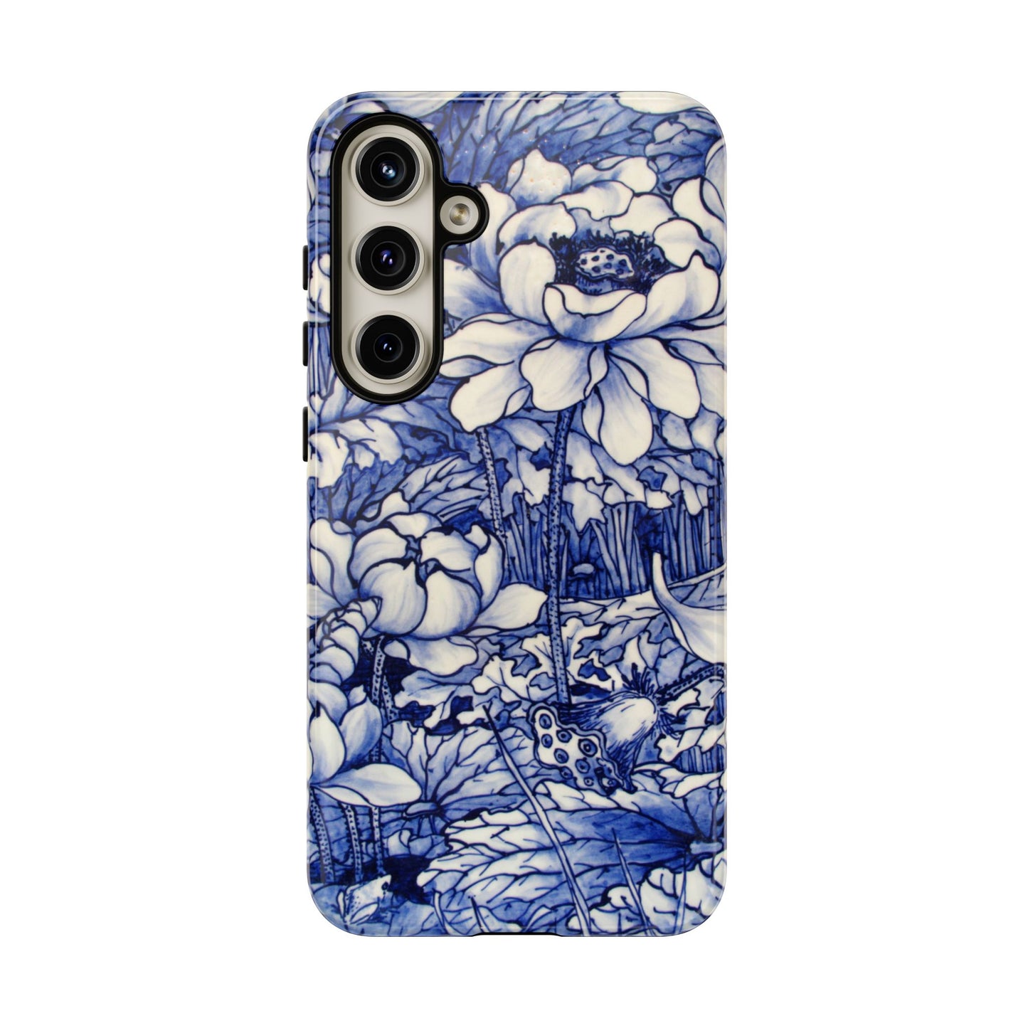 Delft Blue | Dutch Pottery Floral Print Case