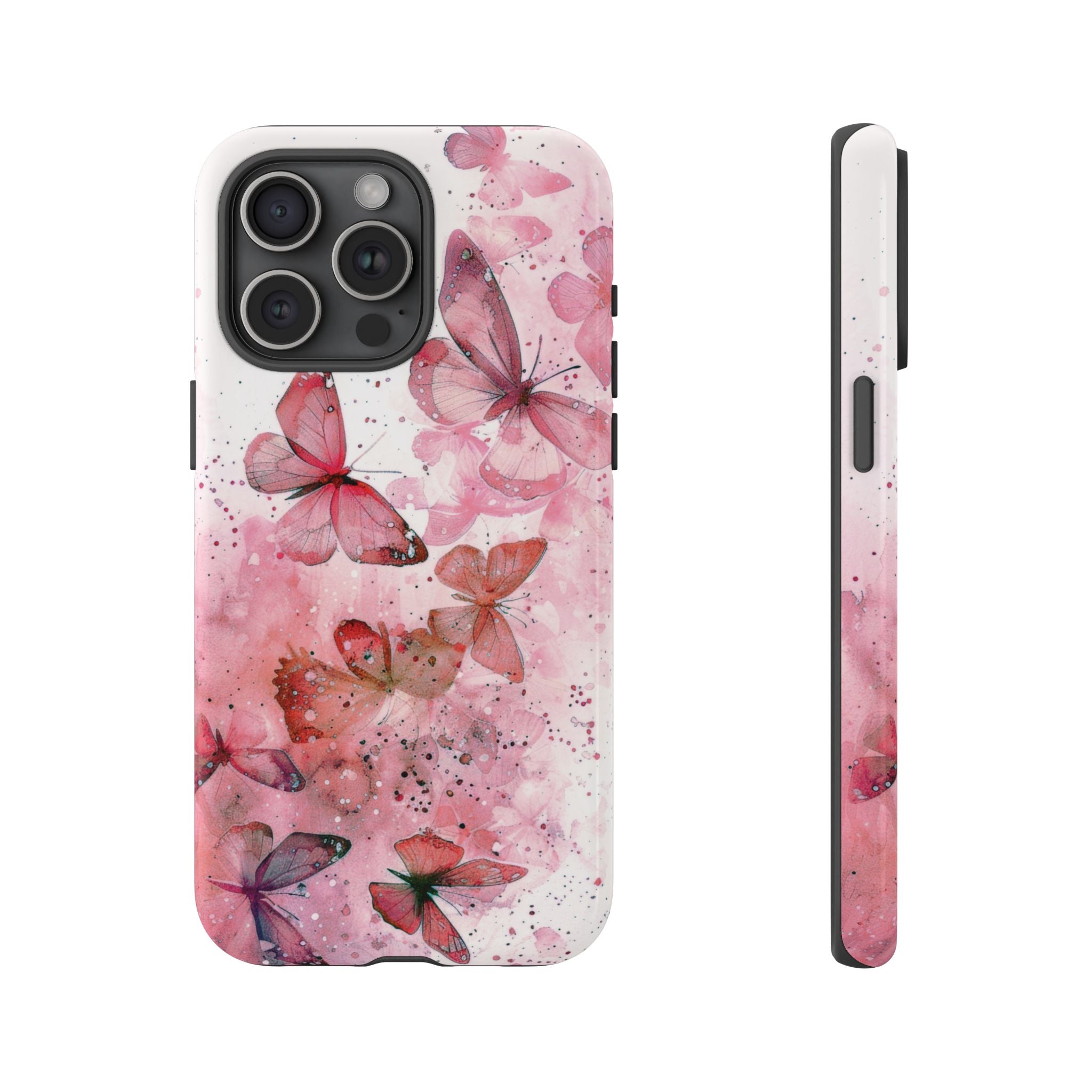 Coque iPhone Free Spirit | Papillon aquarelle