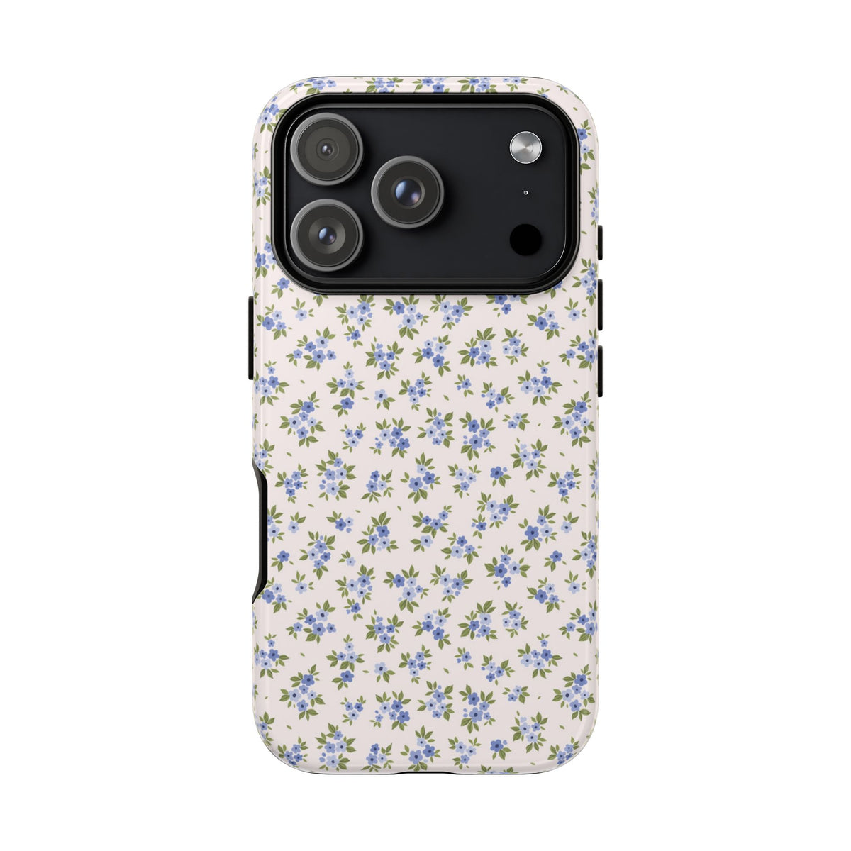 Love Notes | Blue Ditsy Floral iPhone Case
