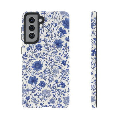 Nostalgic | Blue Floral Case