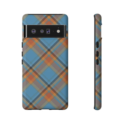 Cozy | Blue Plaid Case